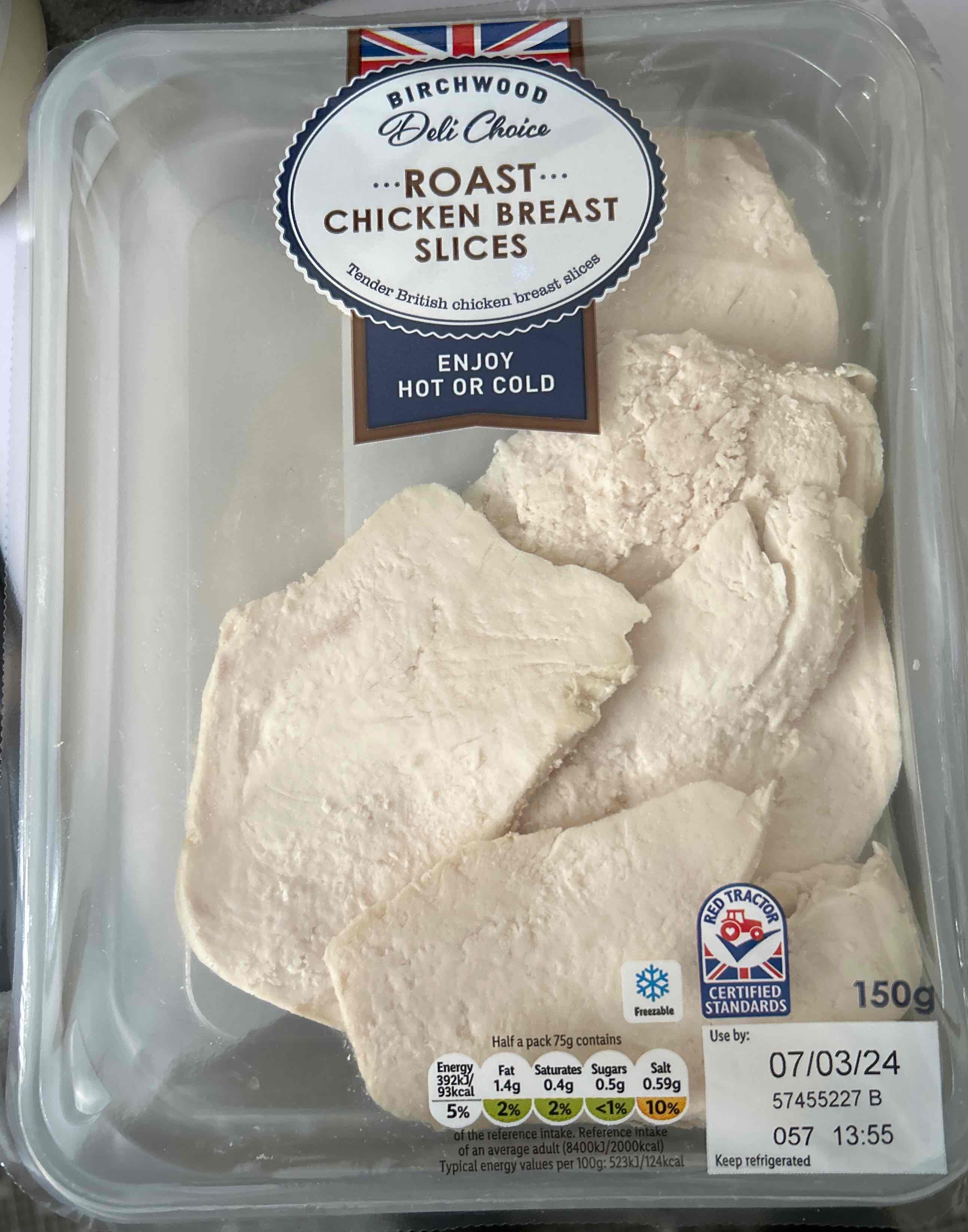 Roast Chicken Slices
