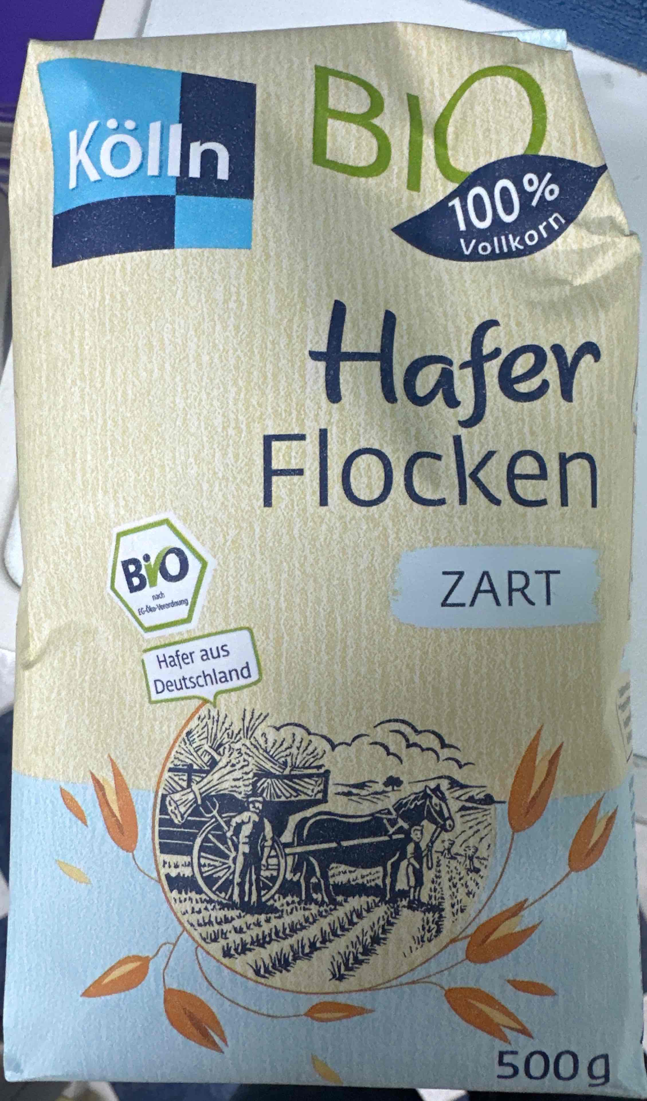 Hafer Flocken Vollkorn zart