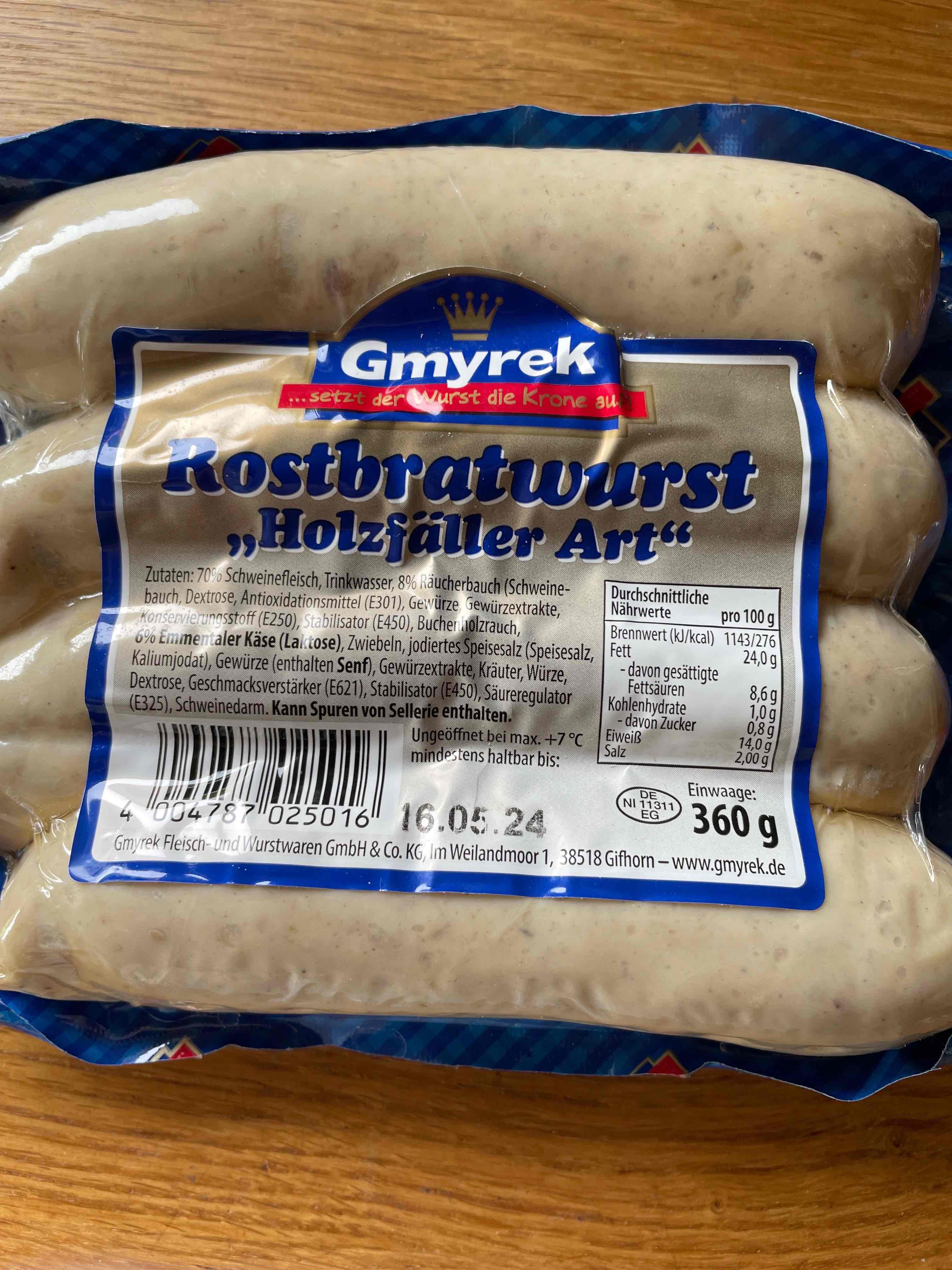 Rostbratwurst