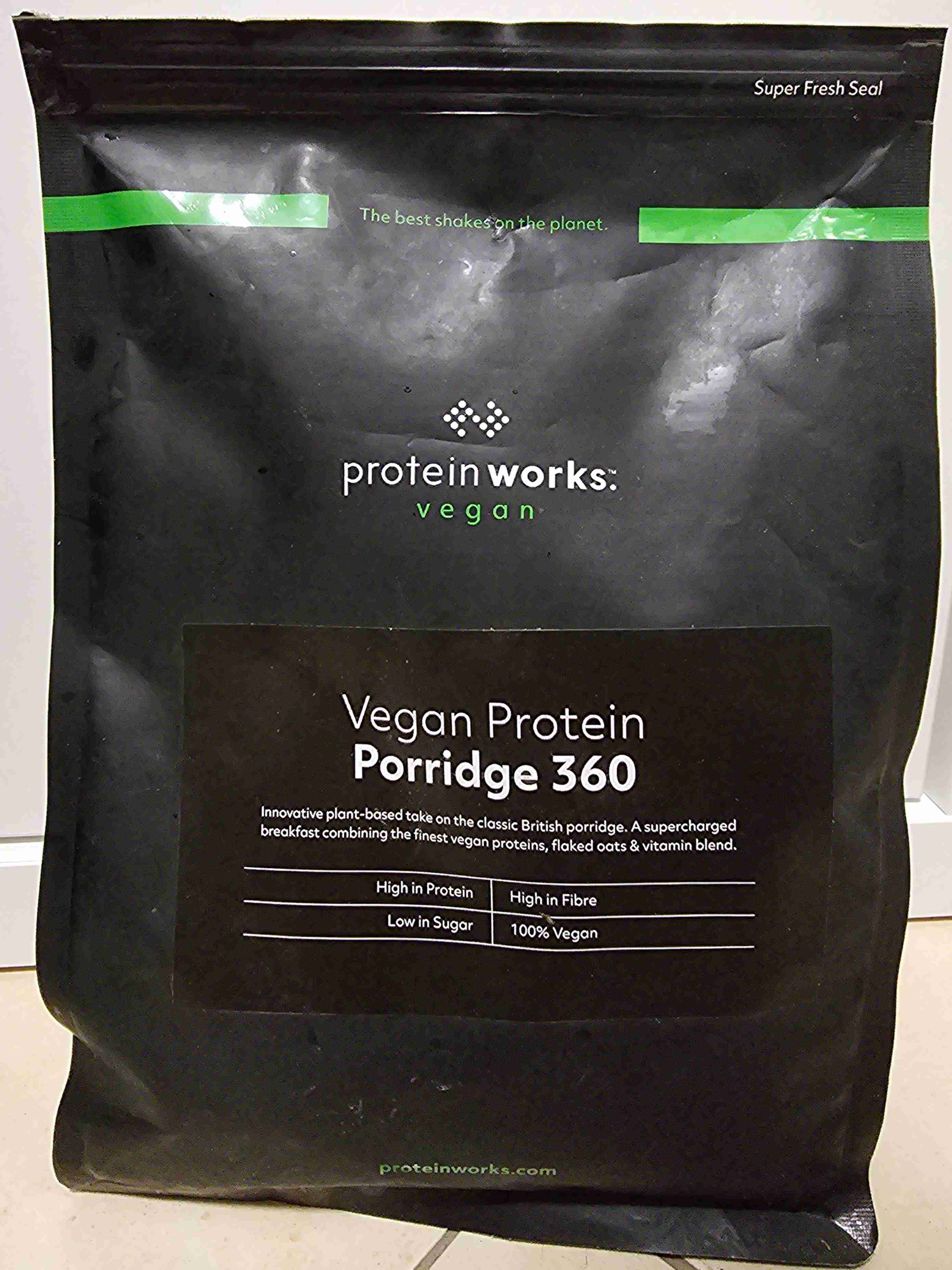 Vegan Protein Porridge 360 - Apple & Cinnemon