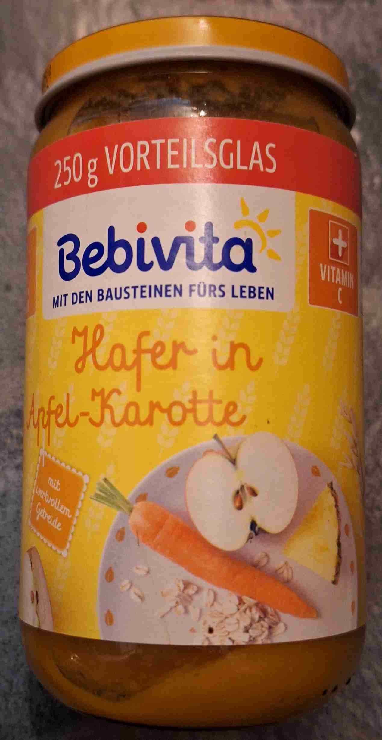 Hafer in Apfel-Karotte