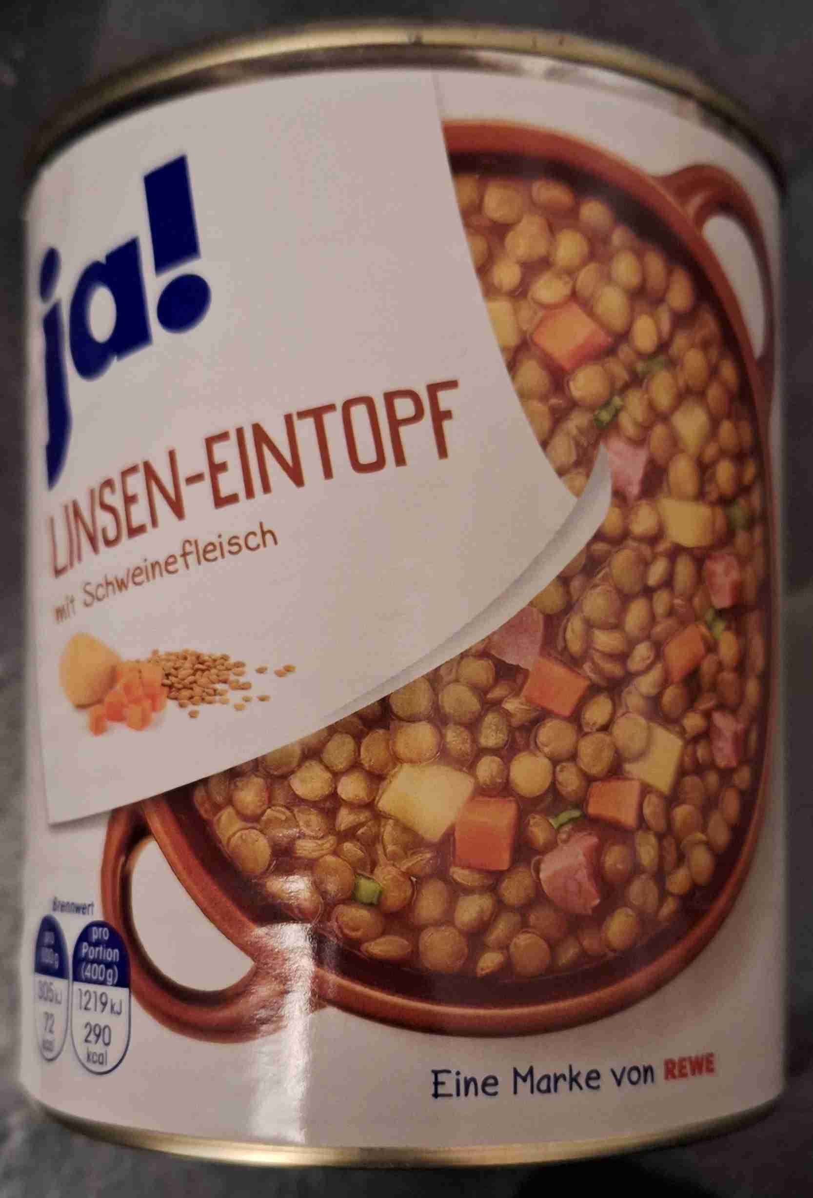 Linsen-Eintopf mit Schweinefleisch 