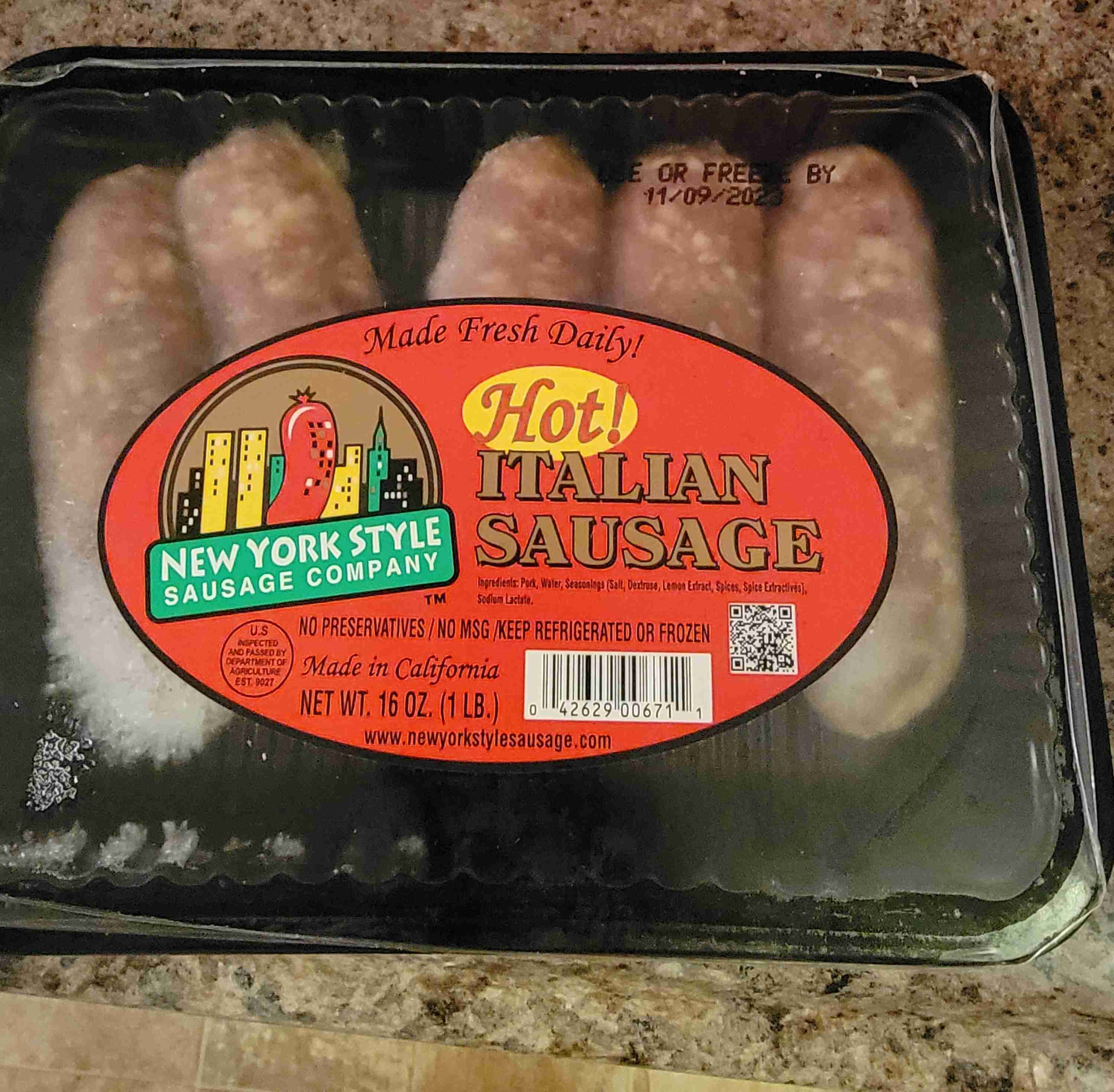 Italian Sauage (Hot)