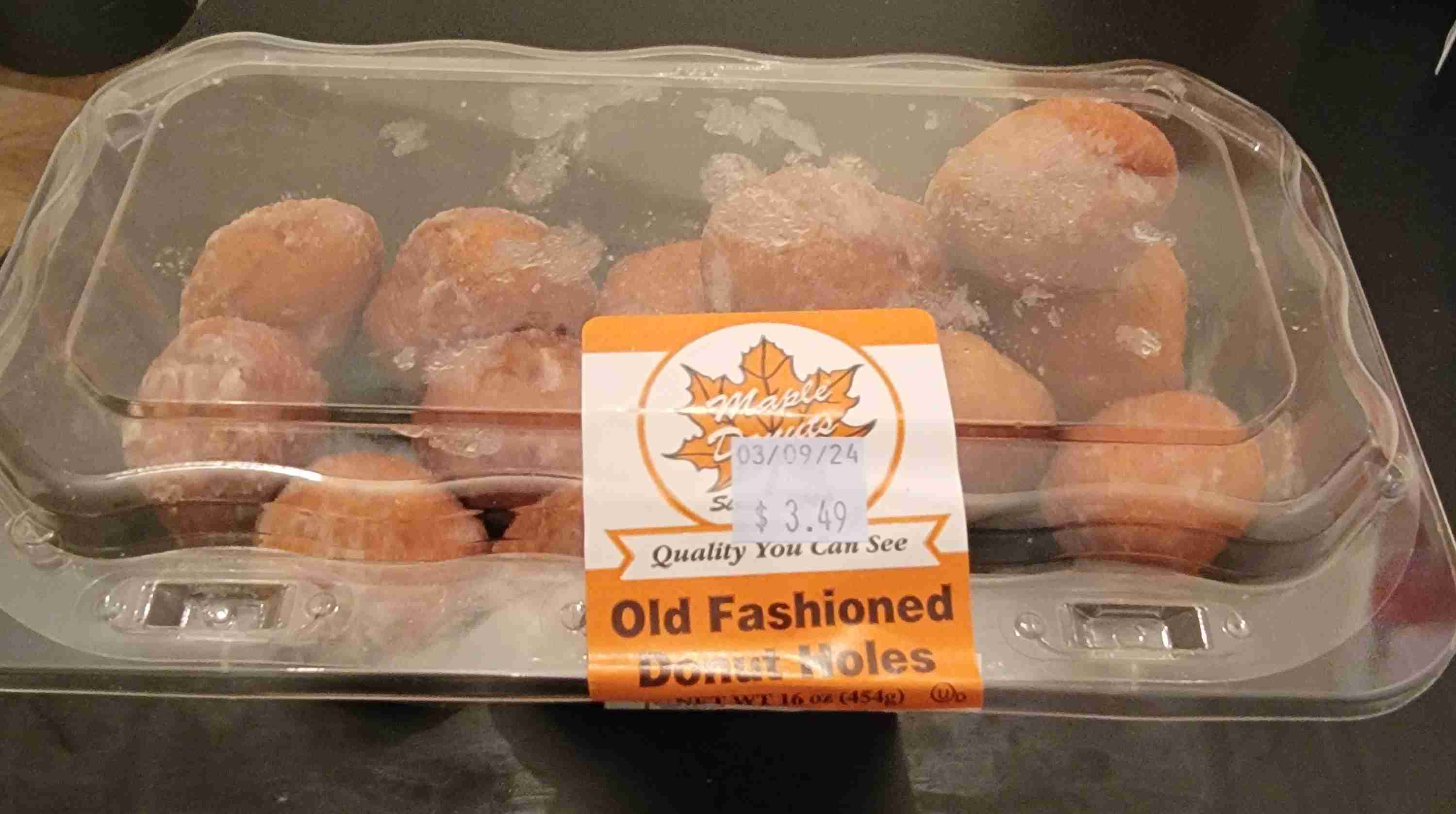 Old Fashioned Donut Holes