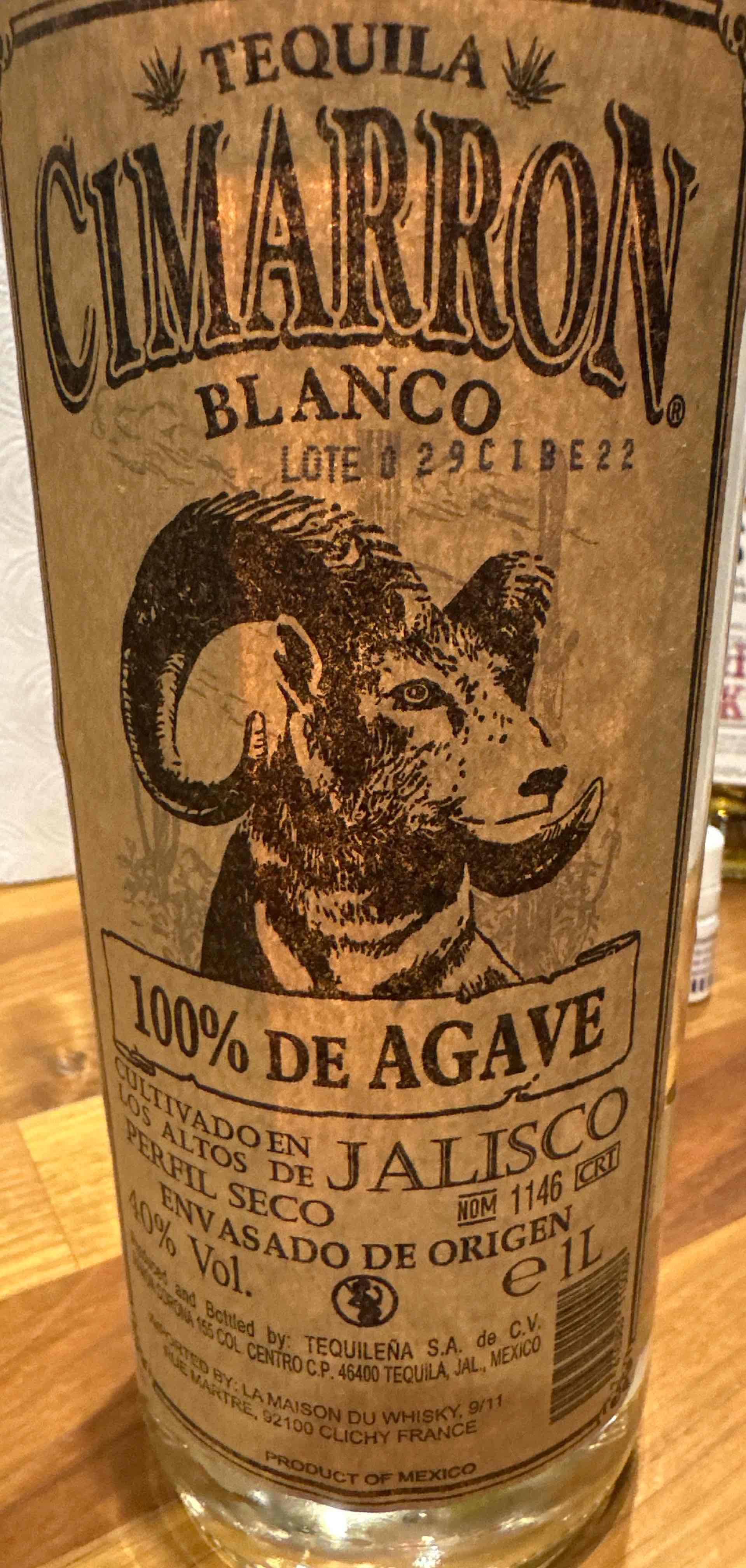 Cimarron Tequila Blanco