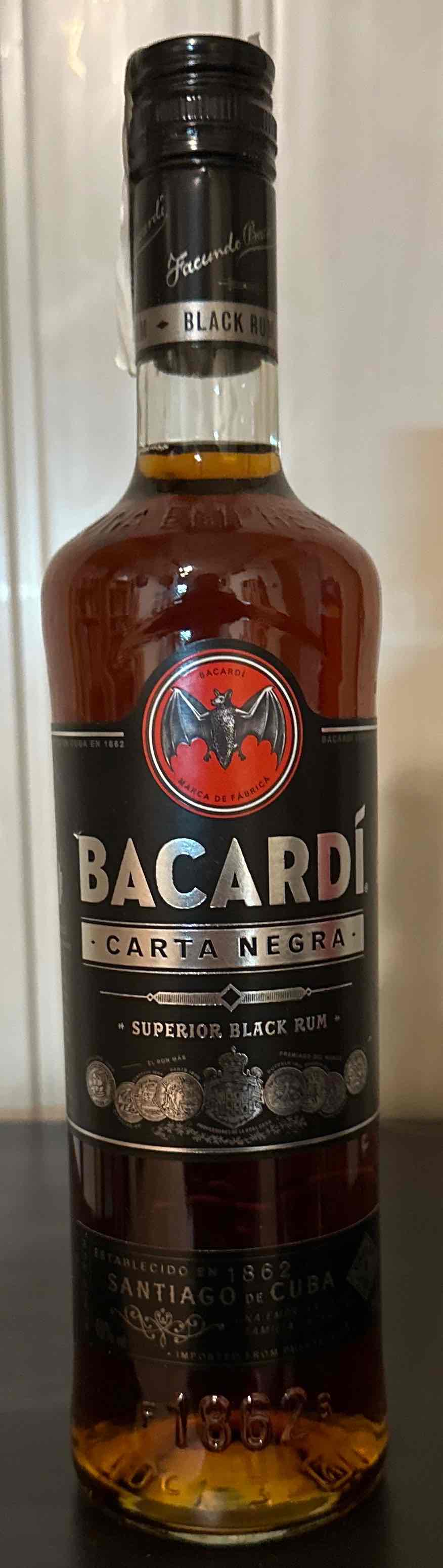 Bacardi Carta Negra Rum