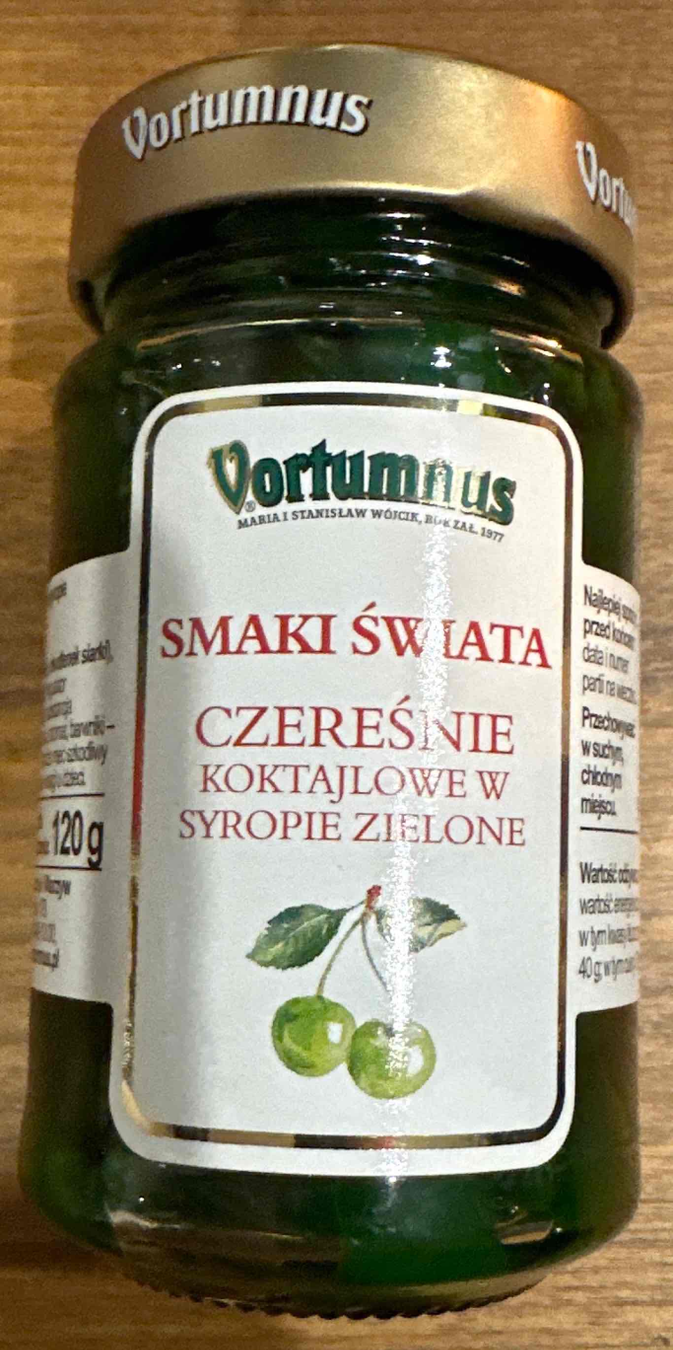 Czereśnie Koktajlowe w syropie zielone