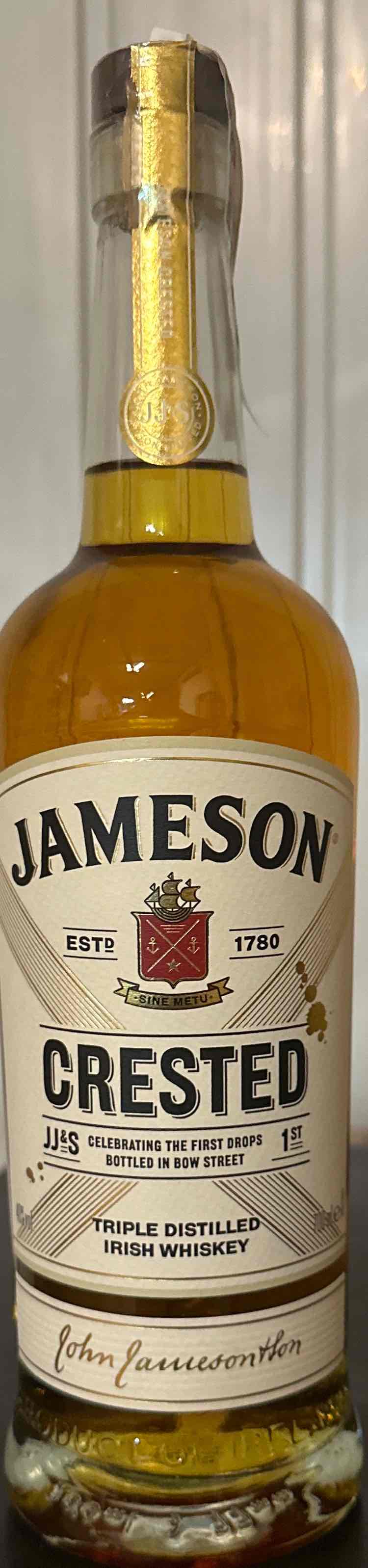 Jameson Crested Whiskey