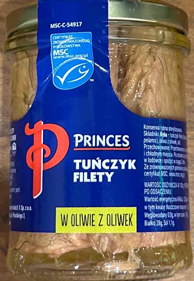 Tuńczyk filety w oliwie z oliwek