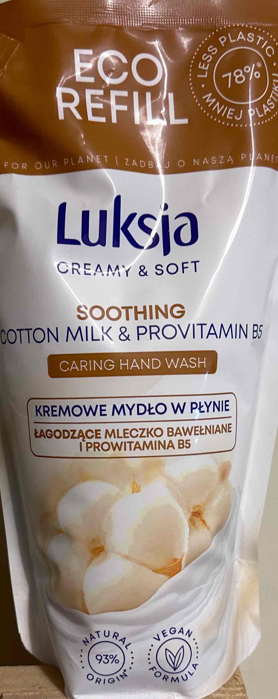 Kremowe Mydło W Płynie Cotton Milk