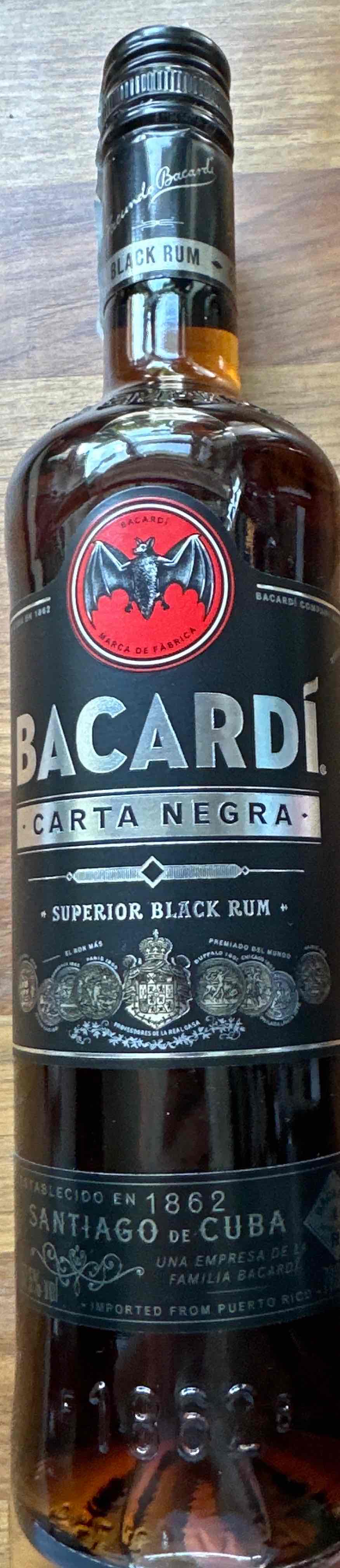 Bacardi Carta Negra Rum