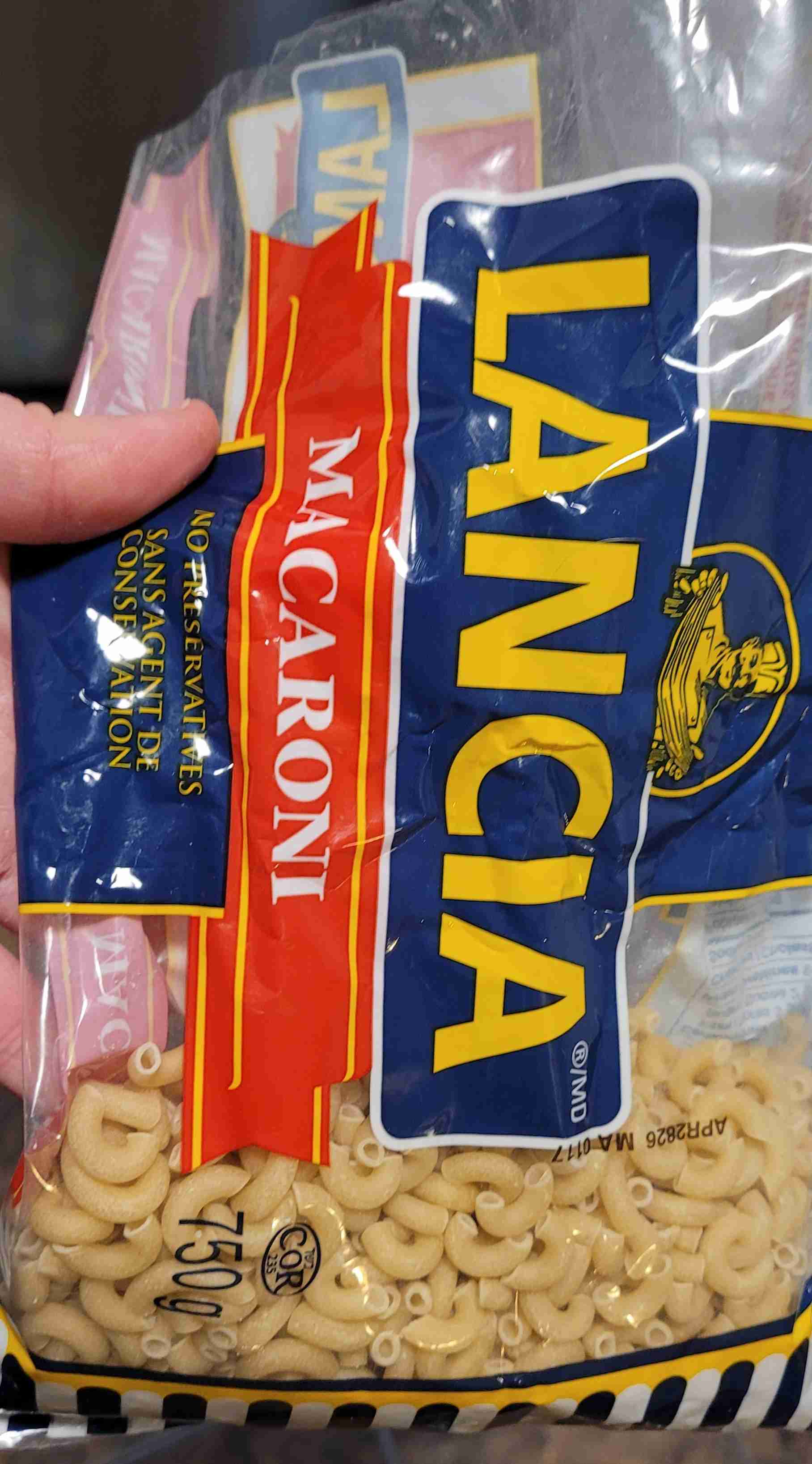 Macaroni noodles