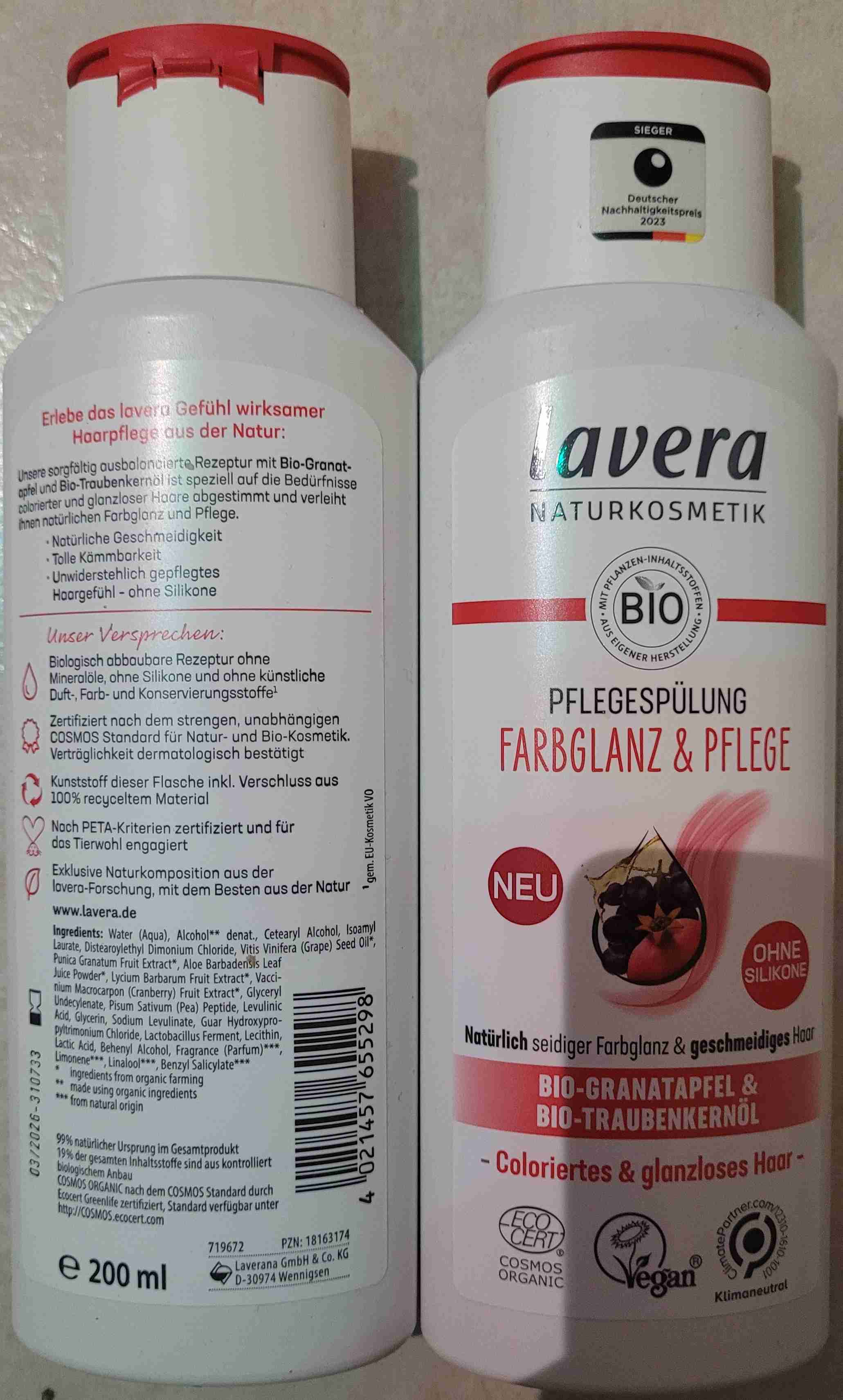 Pflegespülung Granatapfel Traube 