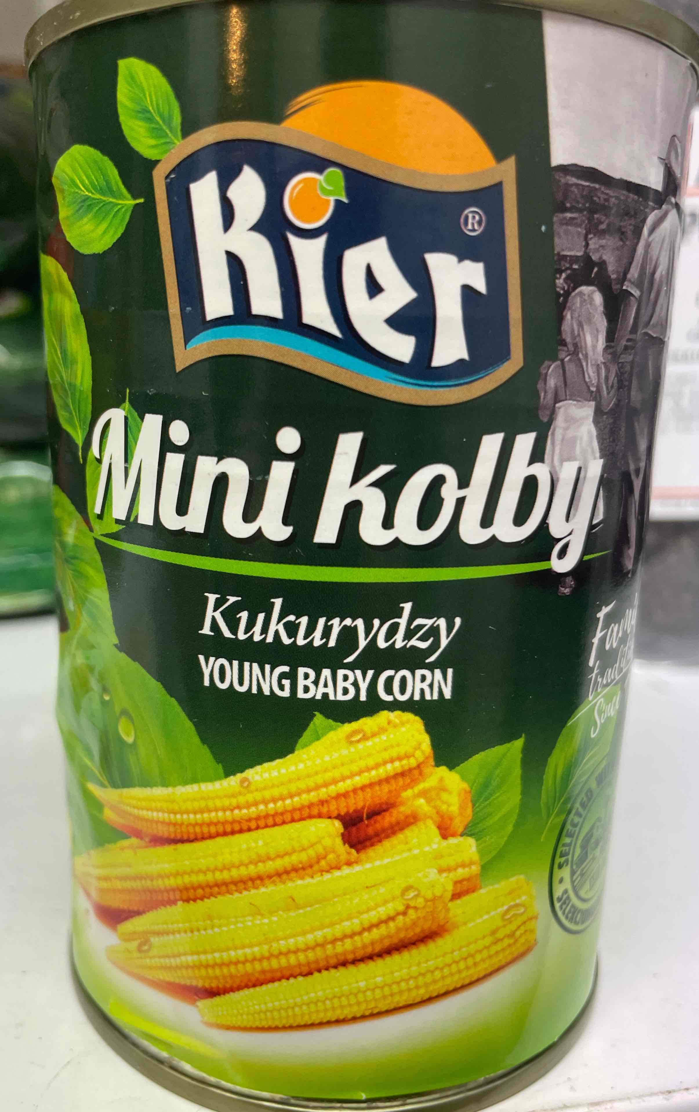 Mini kolby kukurydzy