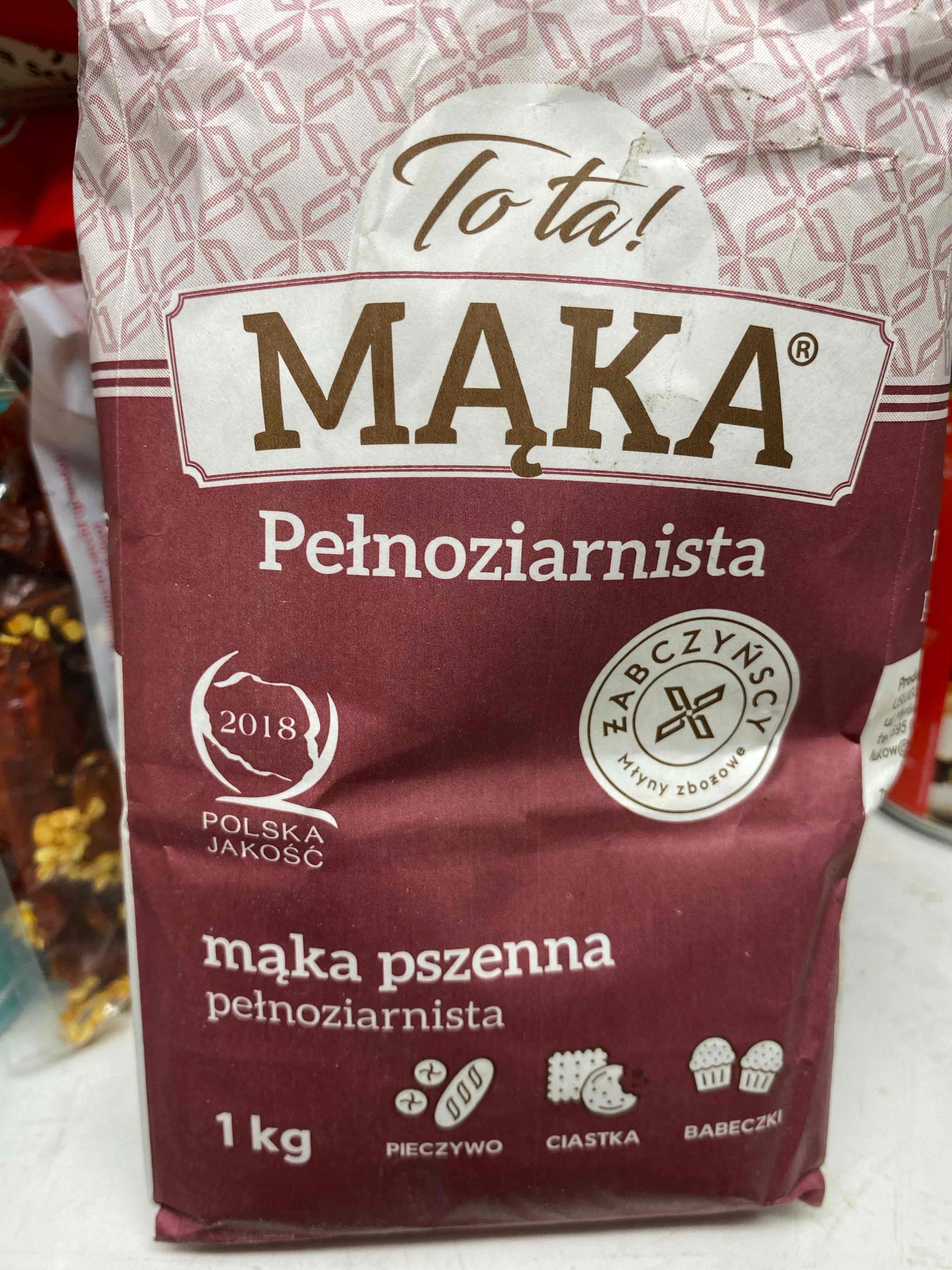 Mąka pszenna pełnoziarnista