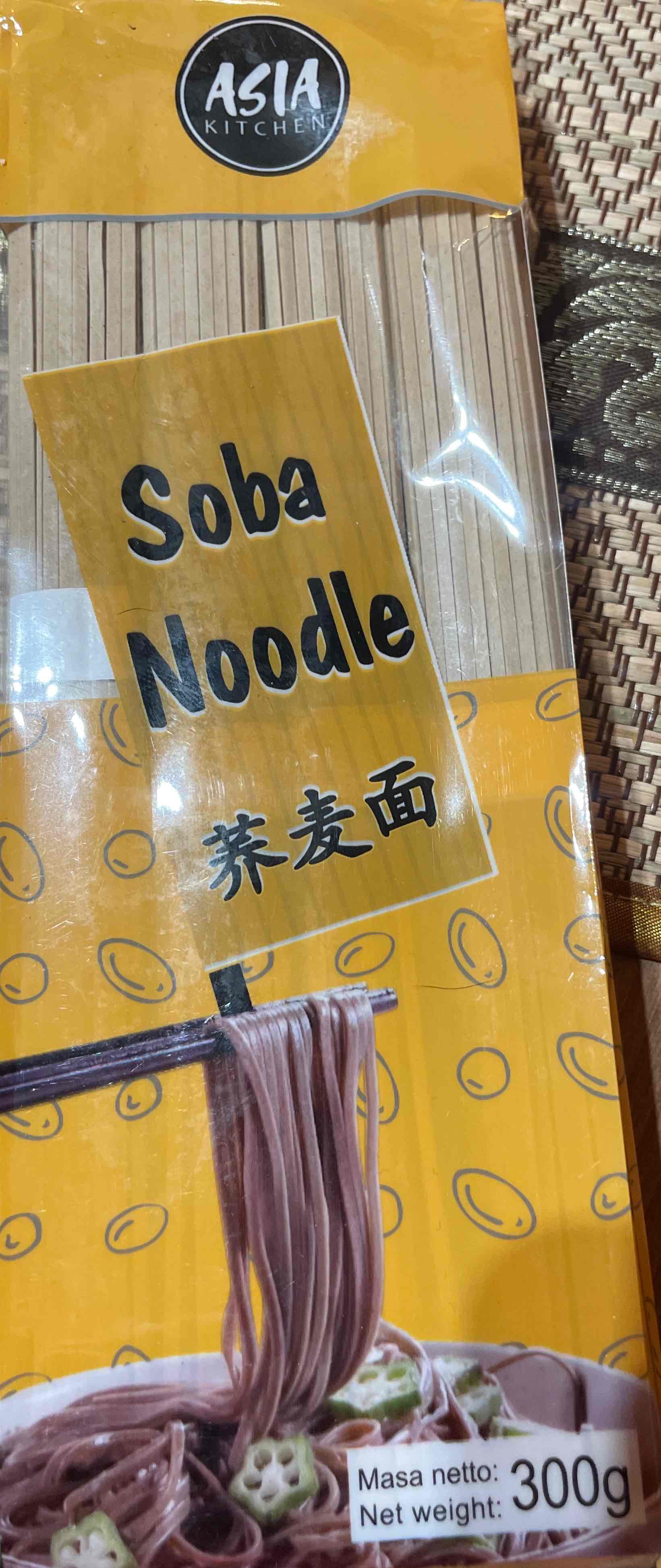 Soba noodle makaron