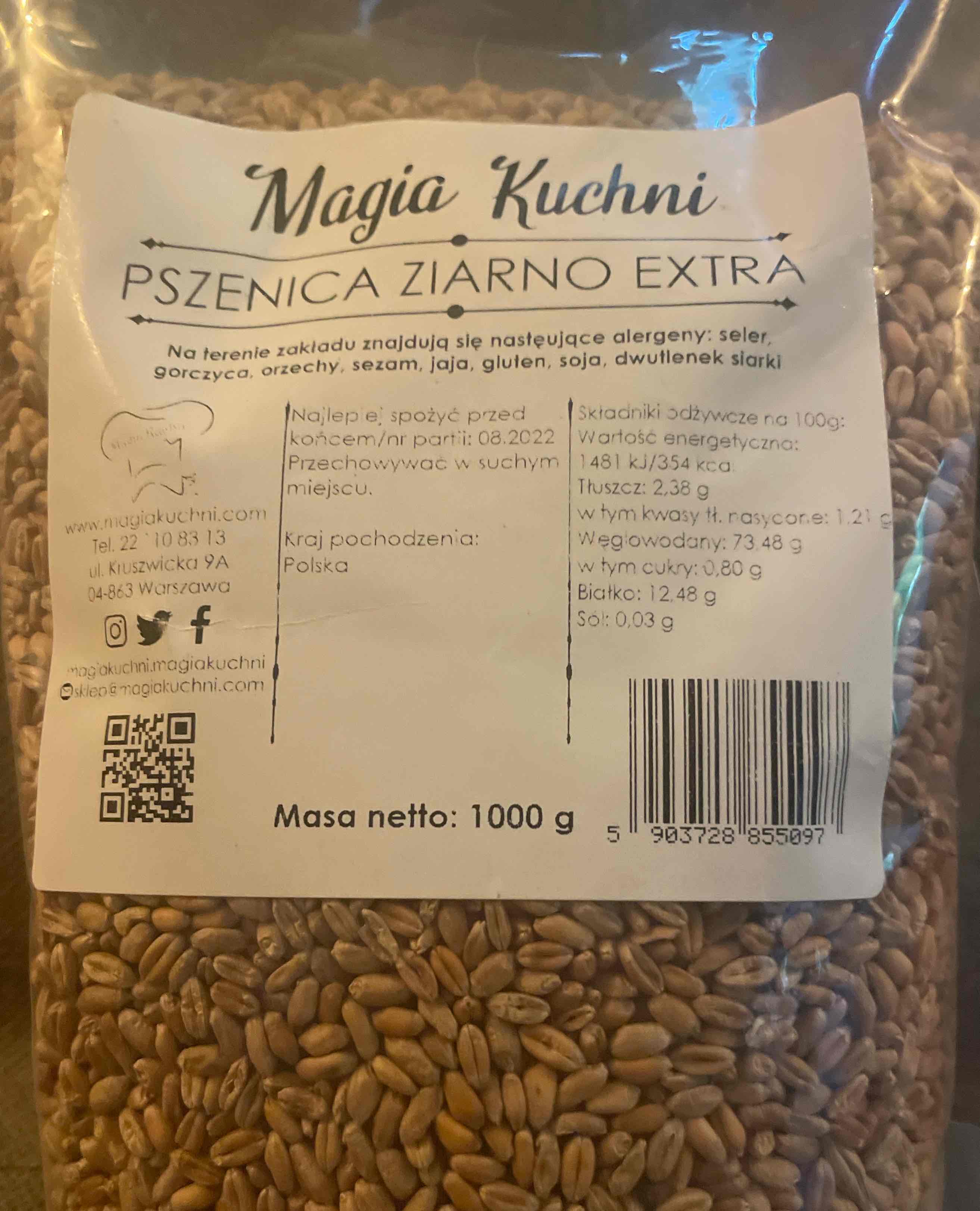 Pszenica ziarno extra