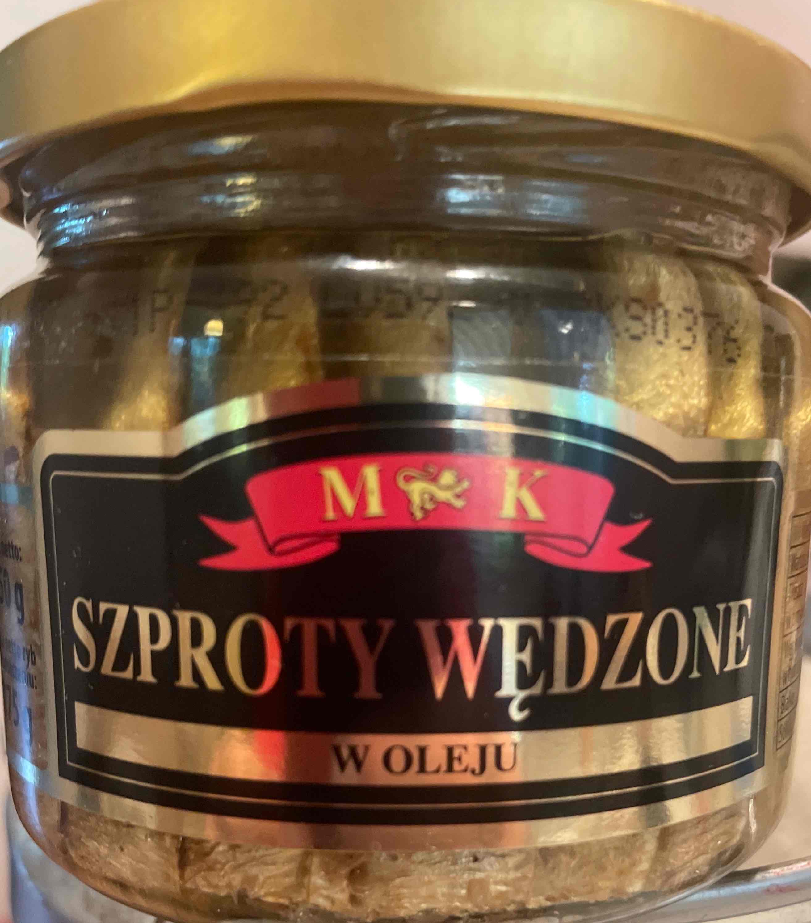 Szproty wędzone w oleju