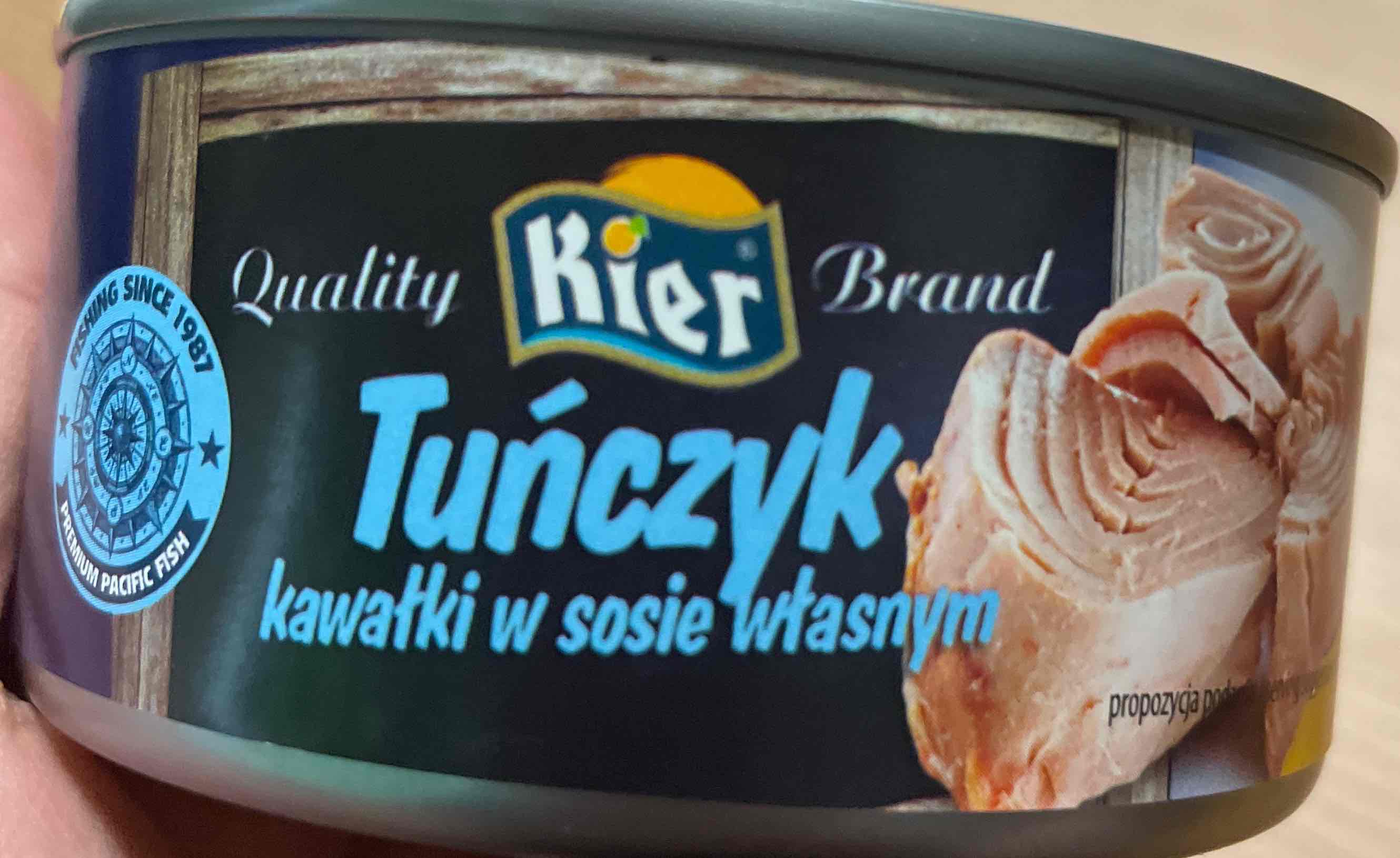 Tuńczyk kawałki w sosie własnym