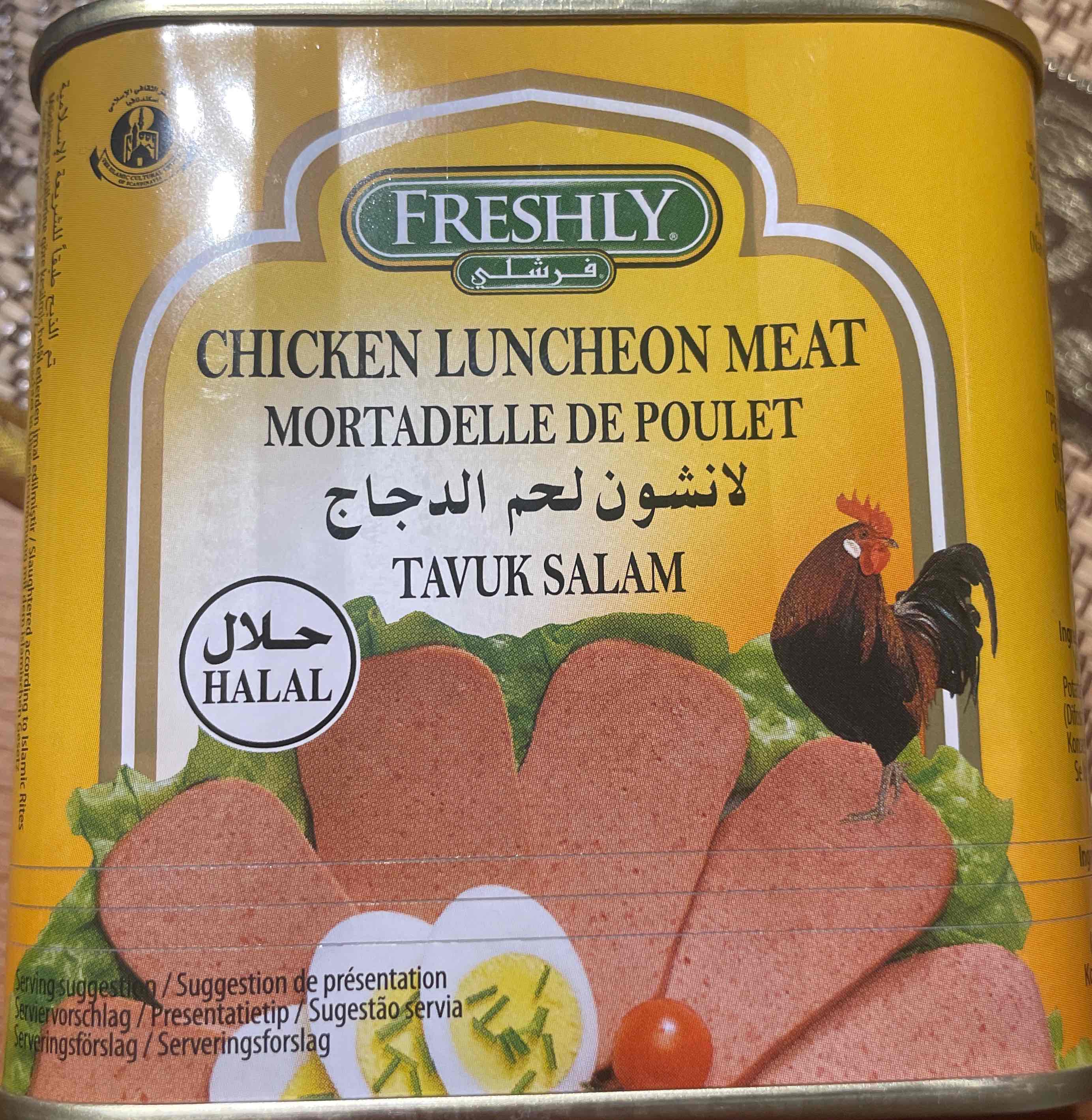 Kurczak mielonka chicken luncheon meat
