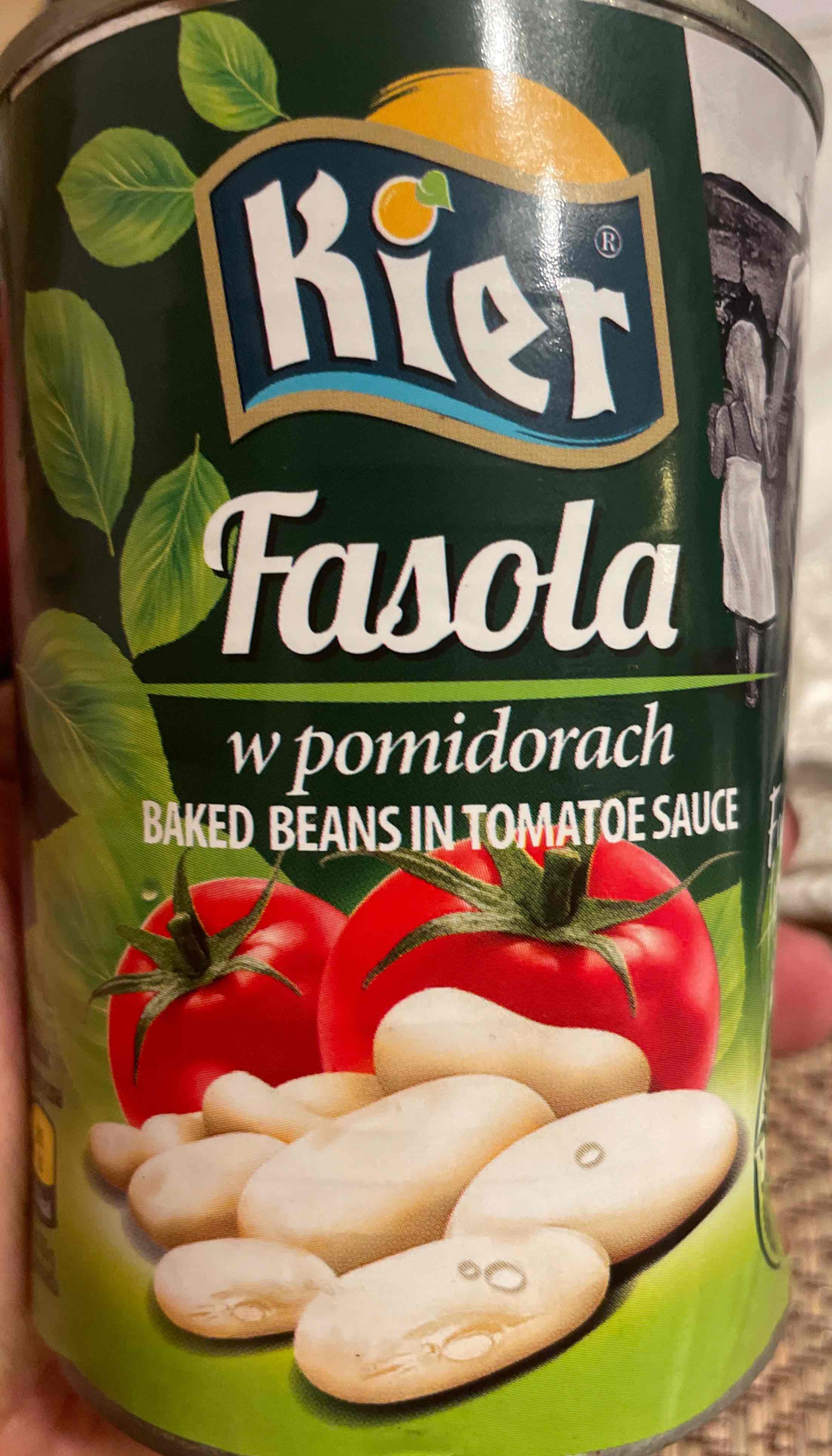 Fasola w pomidorach baked beans in tomatoe sauce