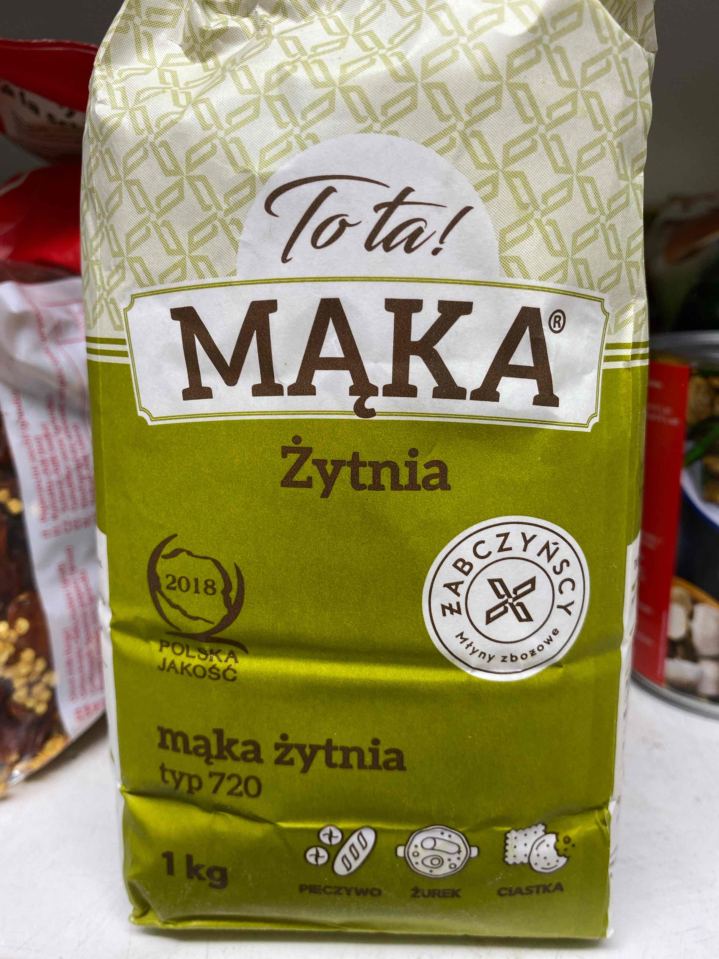 Mąka żytnia typ 720