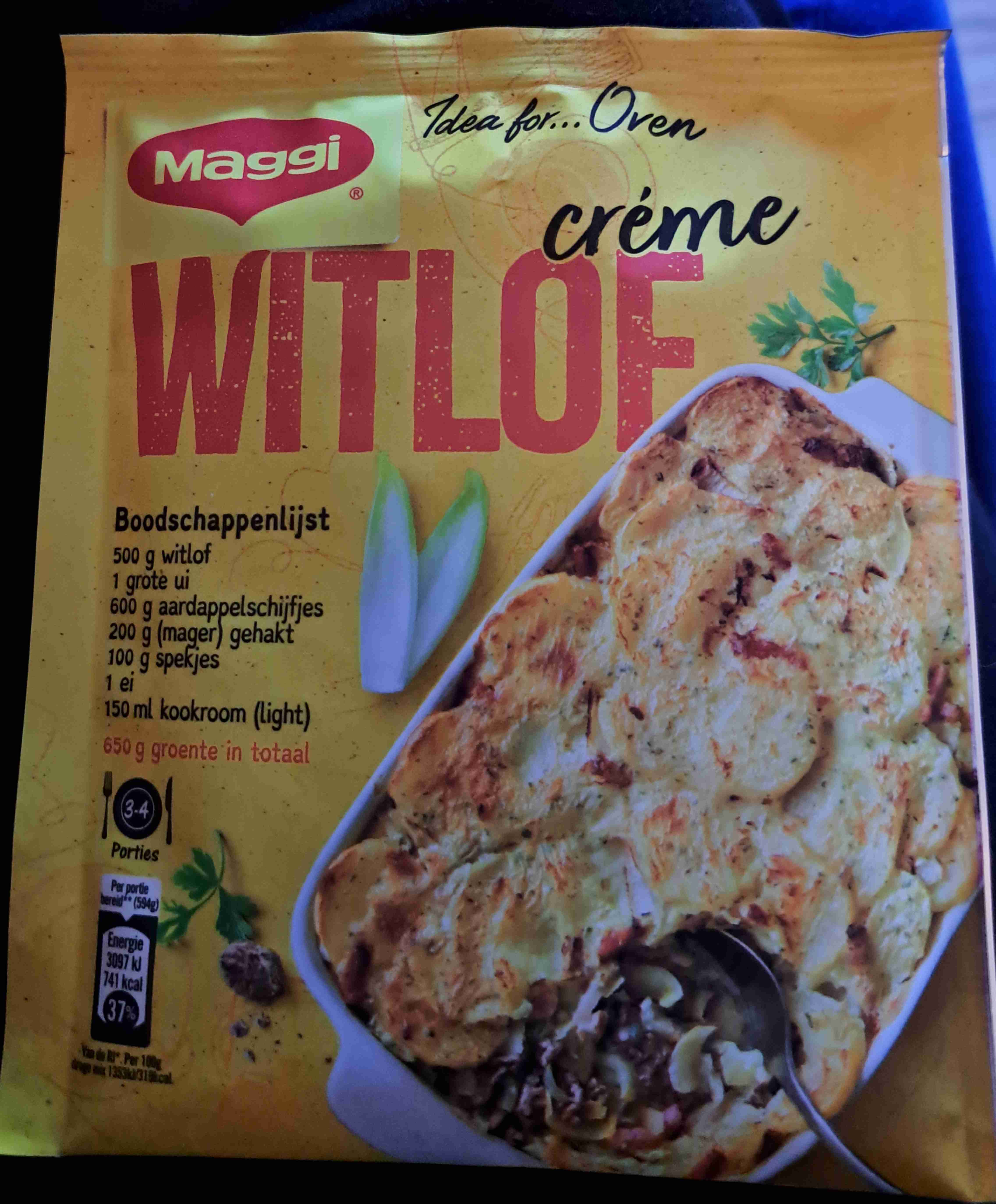 Witlof creme ovenschotel