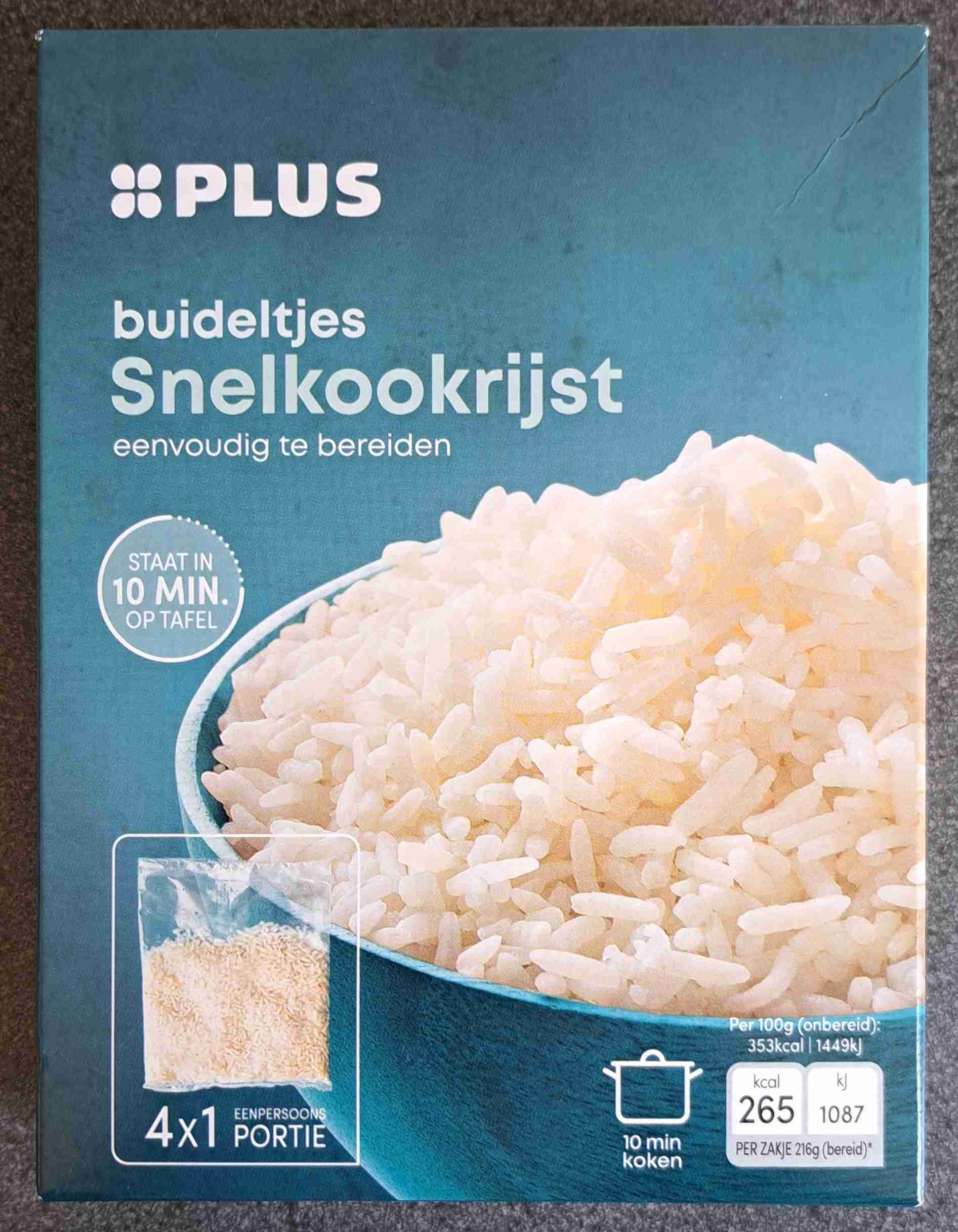 Buideltjes Snelkookrijst