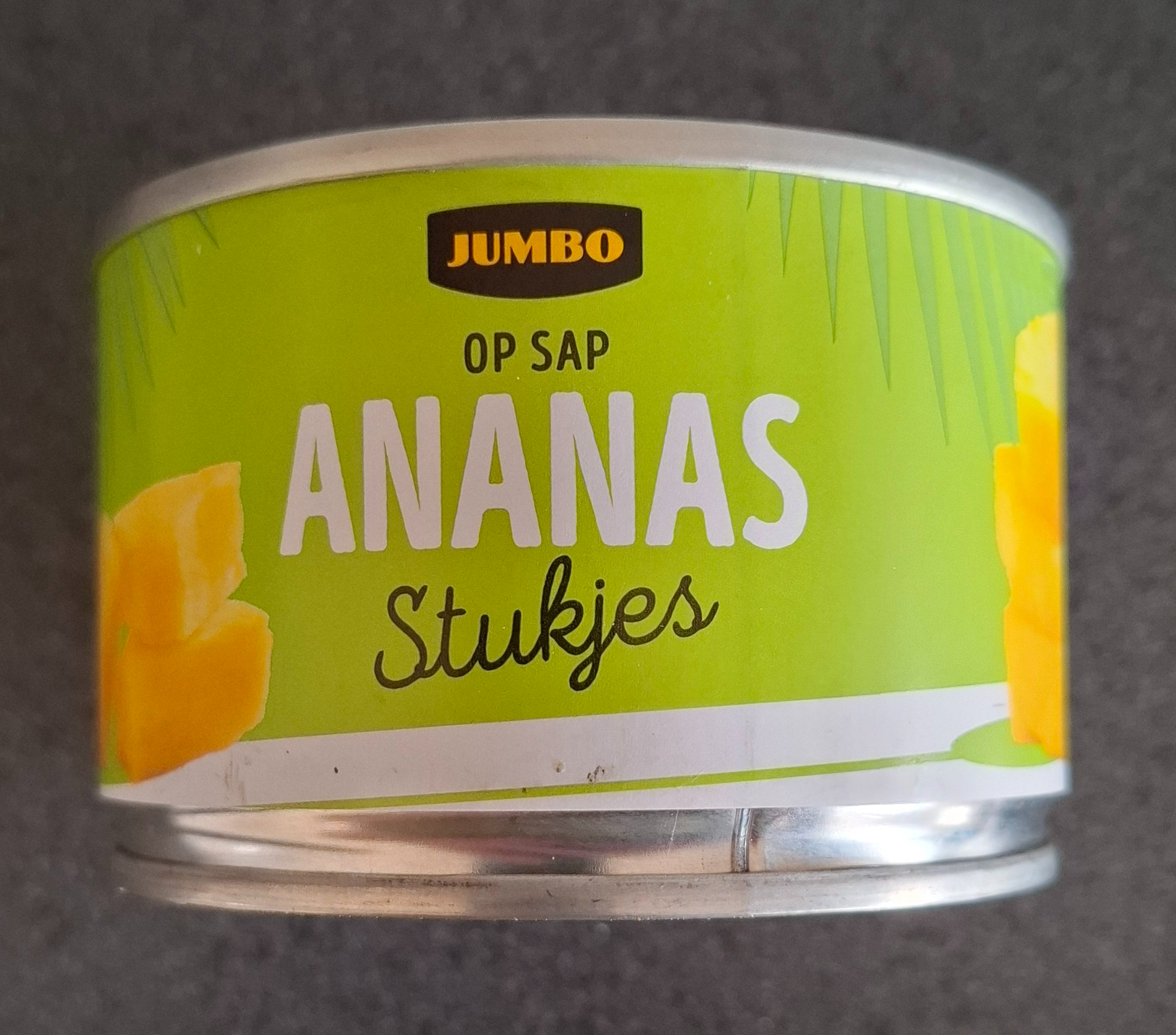 Ananas stukjes op sap