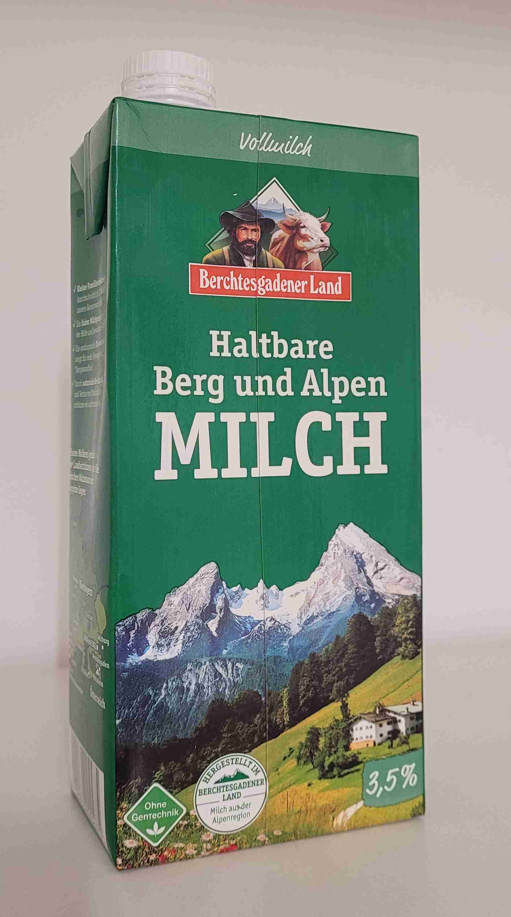 H-Berg und Alpen Milch (3,5%)