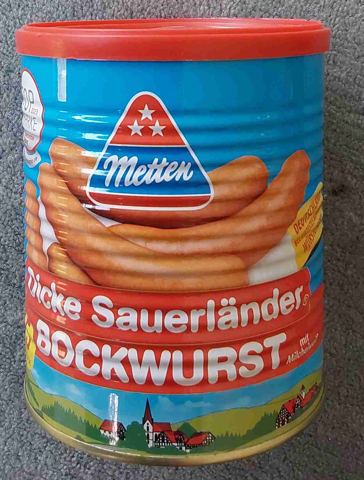 Bockwurst Dicke Sauerländer