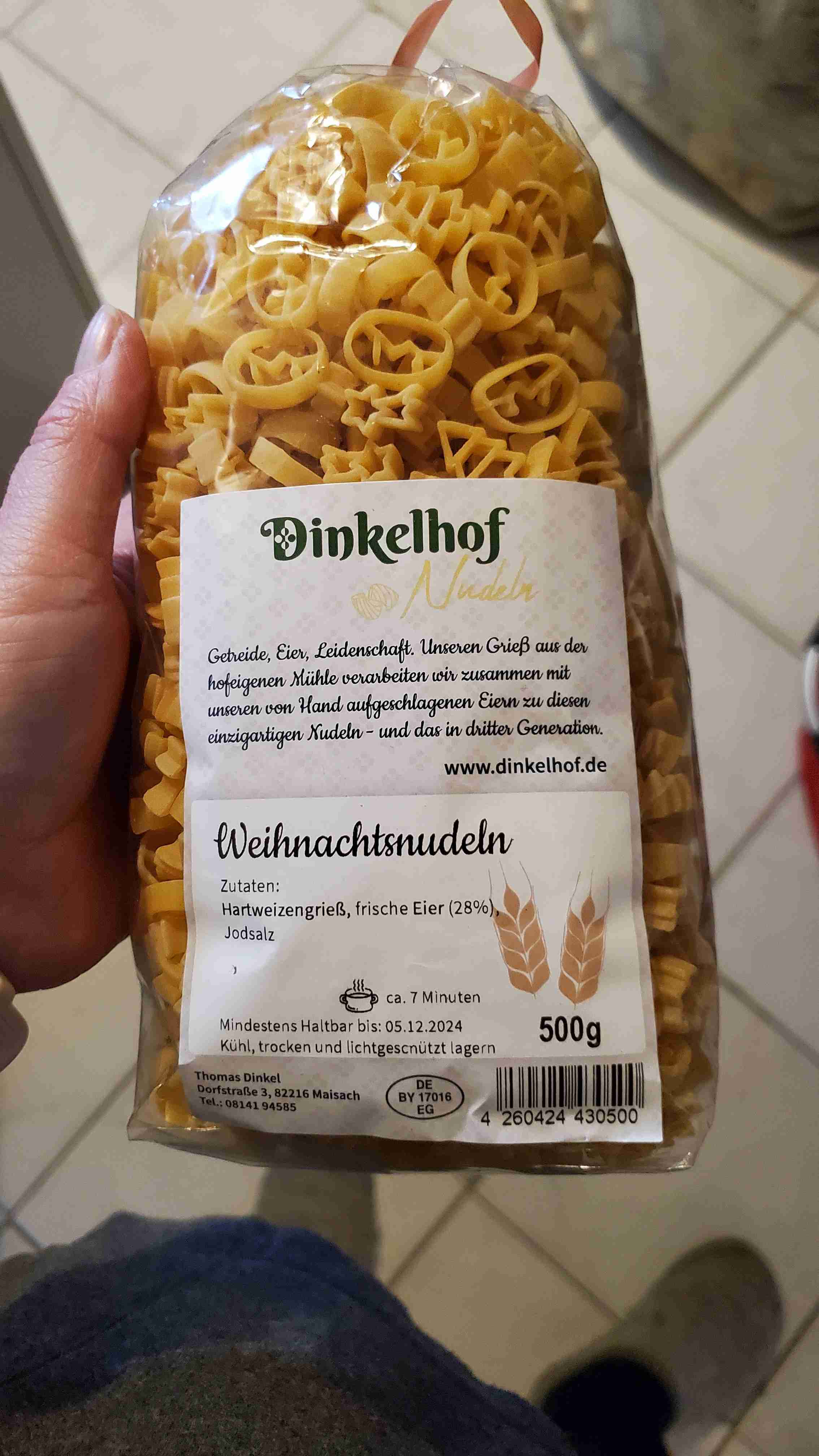 Weihnachtsnudeln