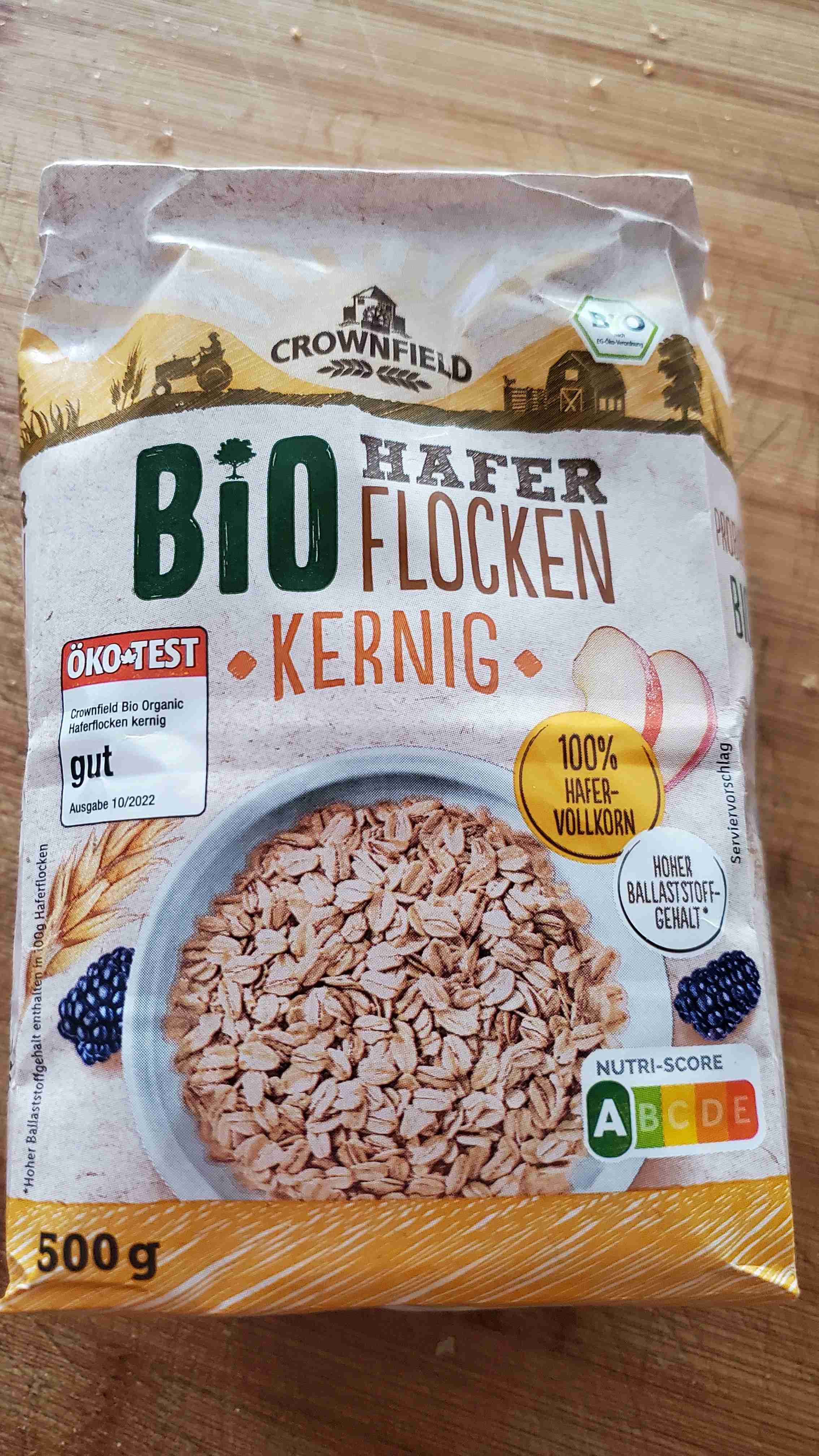 Bio Haferflocken Kernig