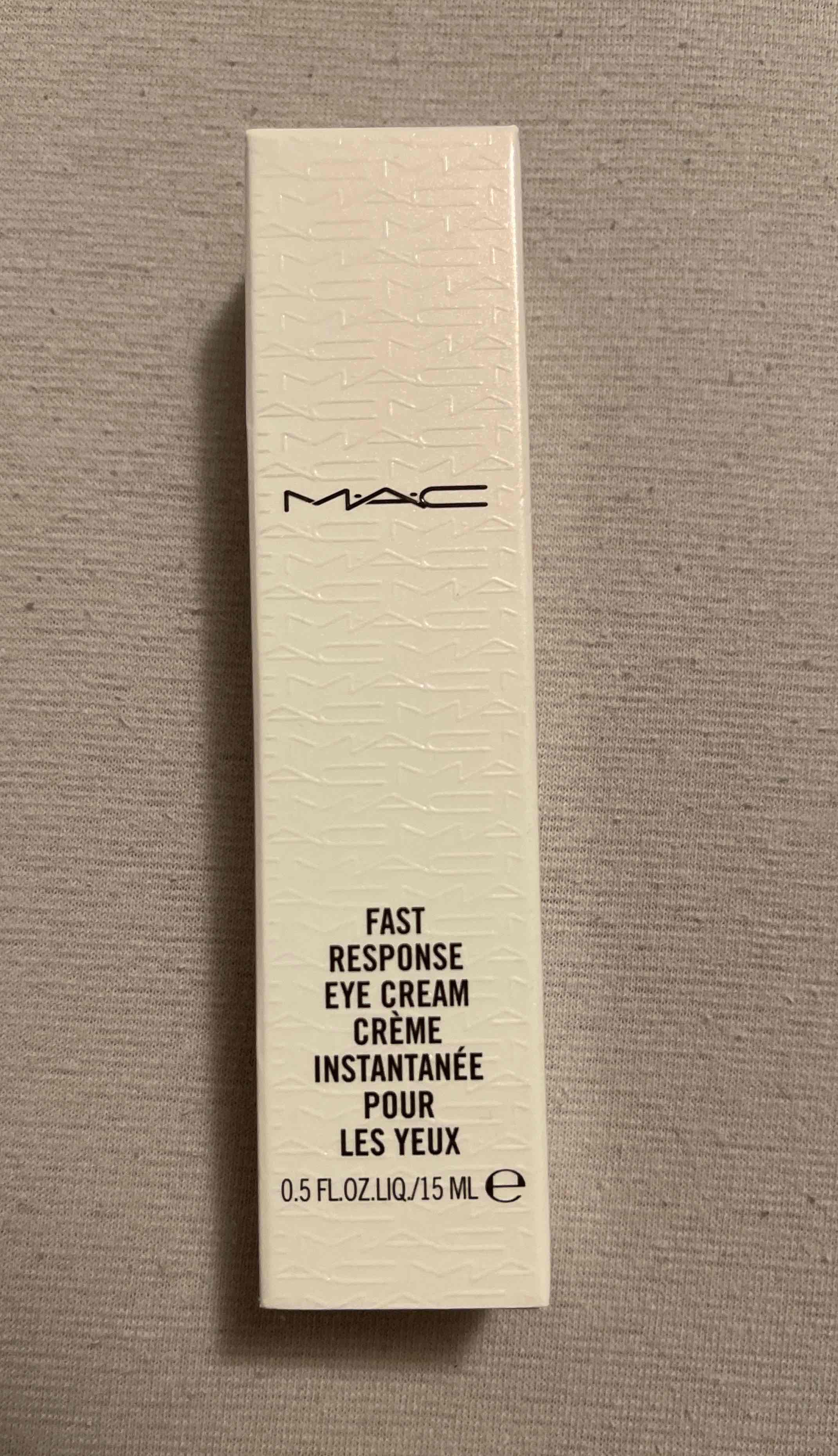 Fast response eye cream