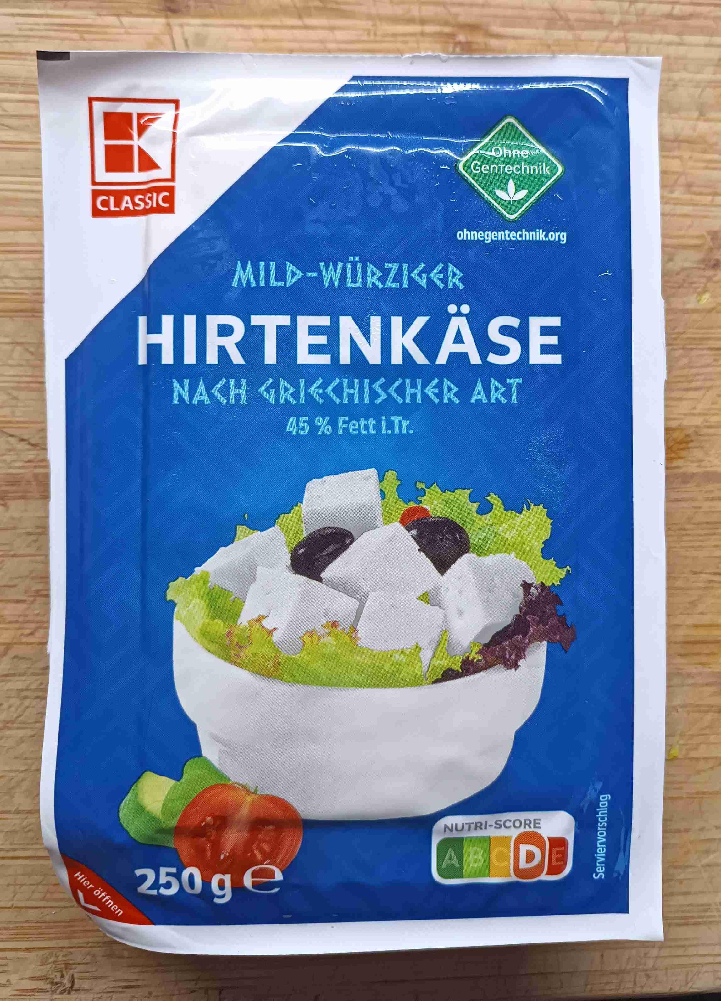 Mild würziger Hirtenkäse
