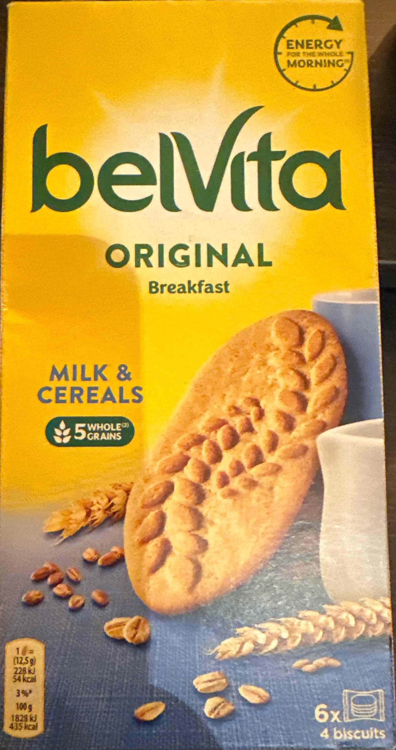 Bolachas leite e cereais