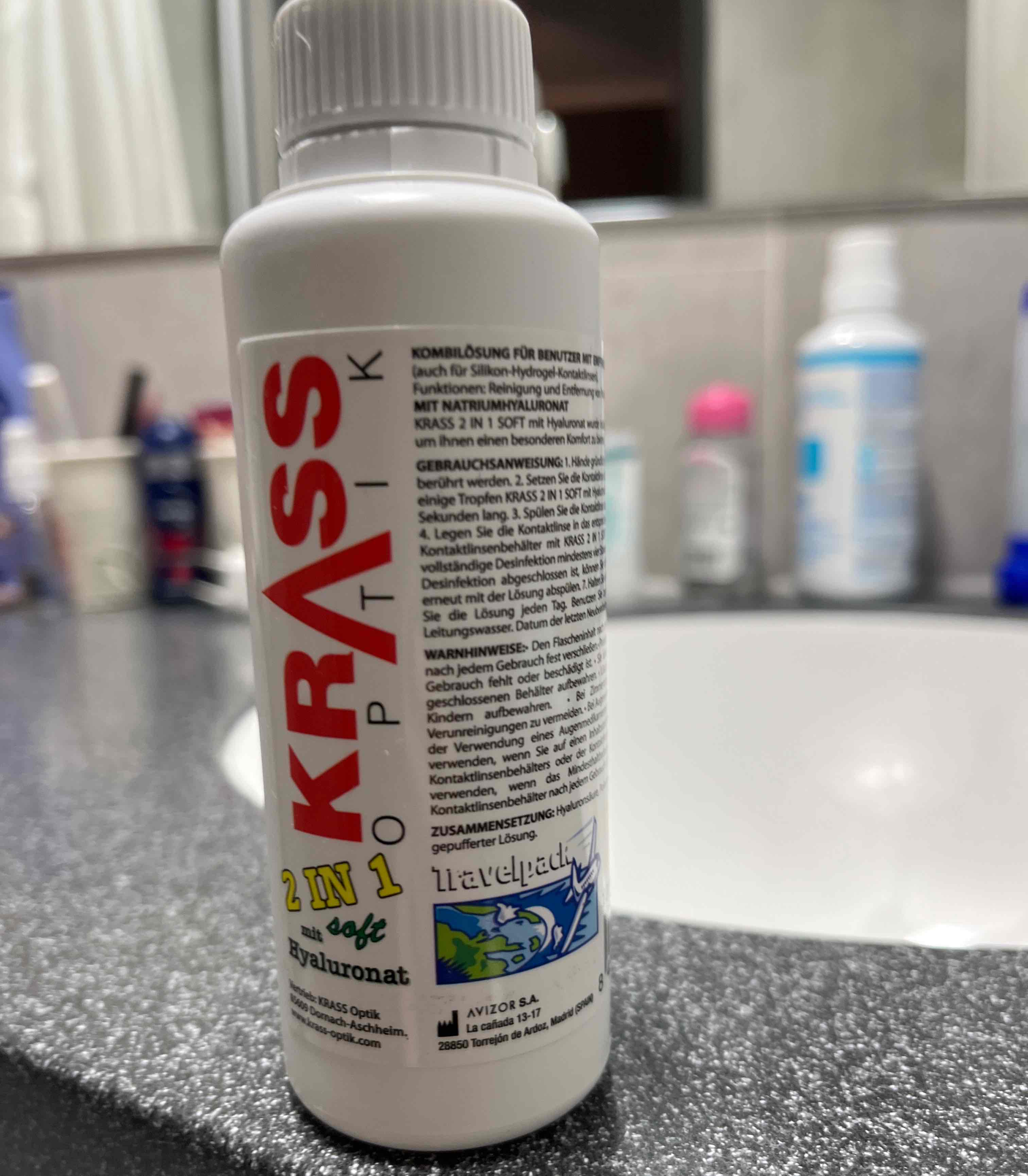 KRASS 2in1 Kontaktlinsenlösung