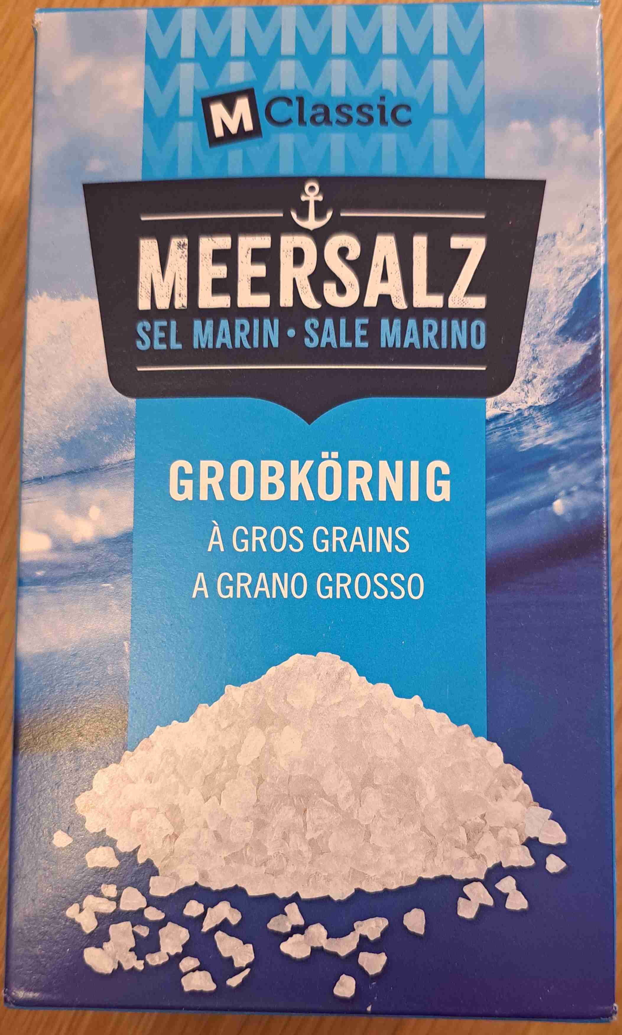 Meersalz grobkörnig