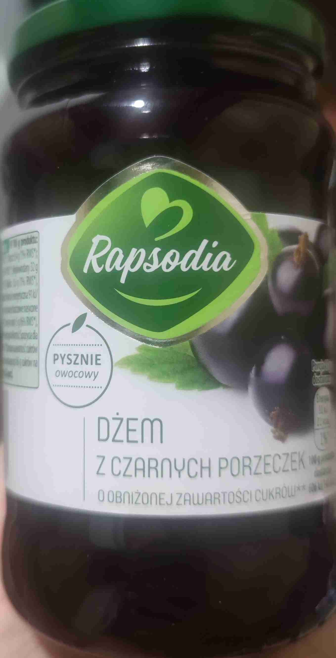 Dżem z czarnej porzeczki 