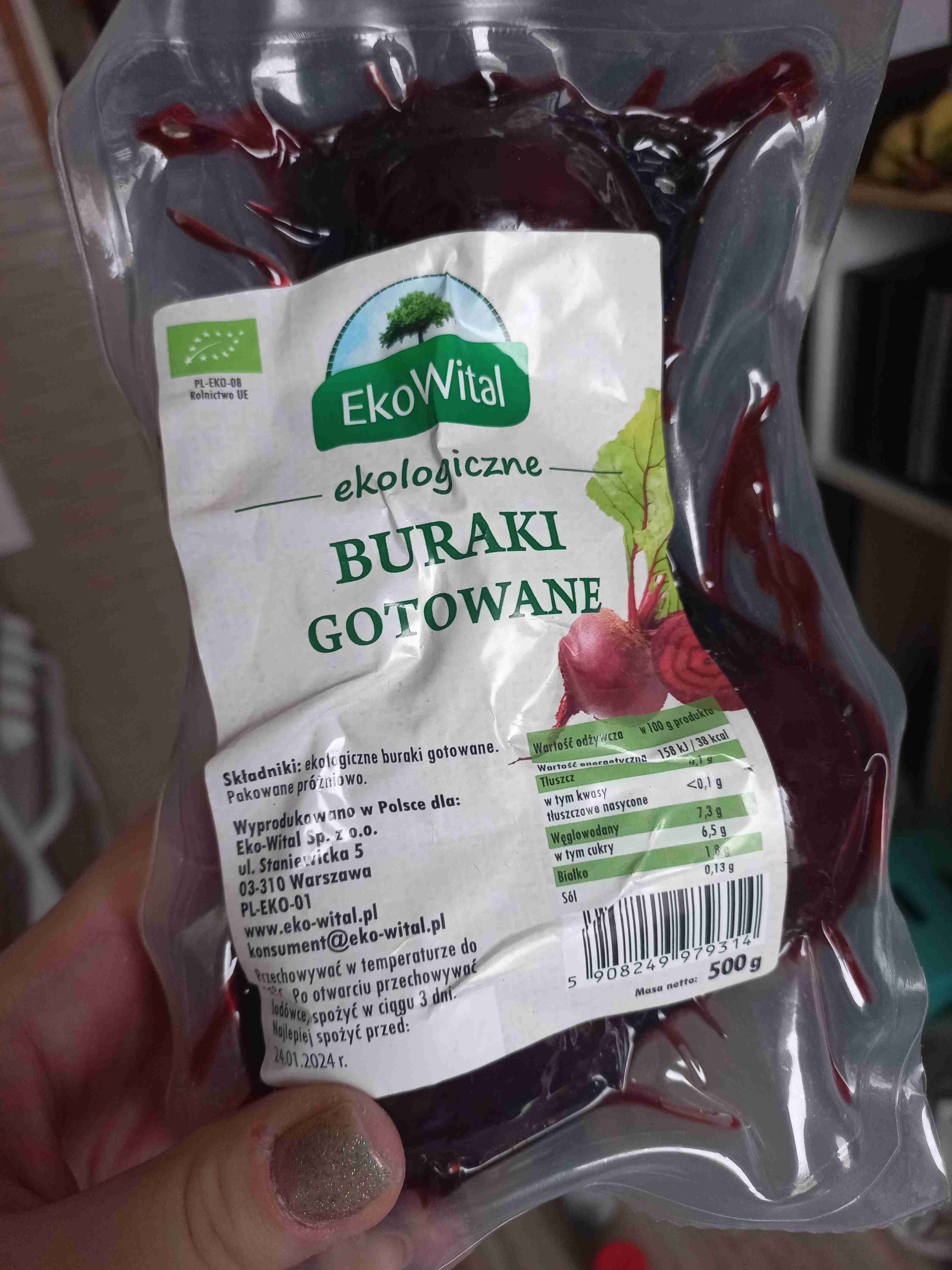 Buraki gotowane 