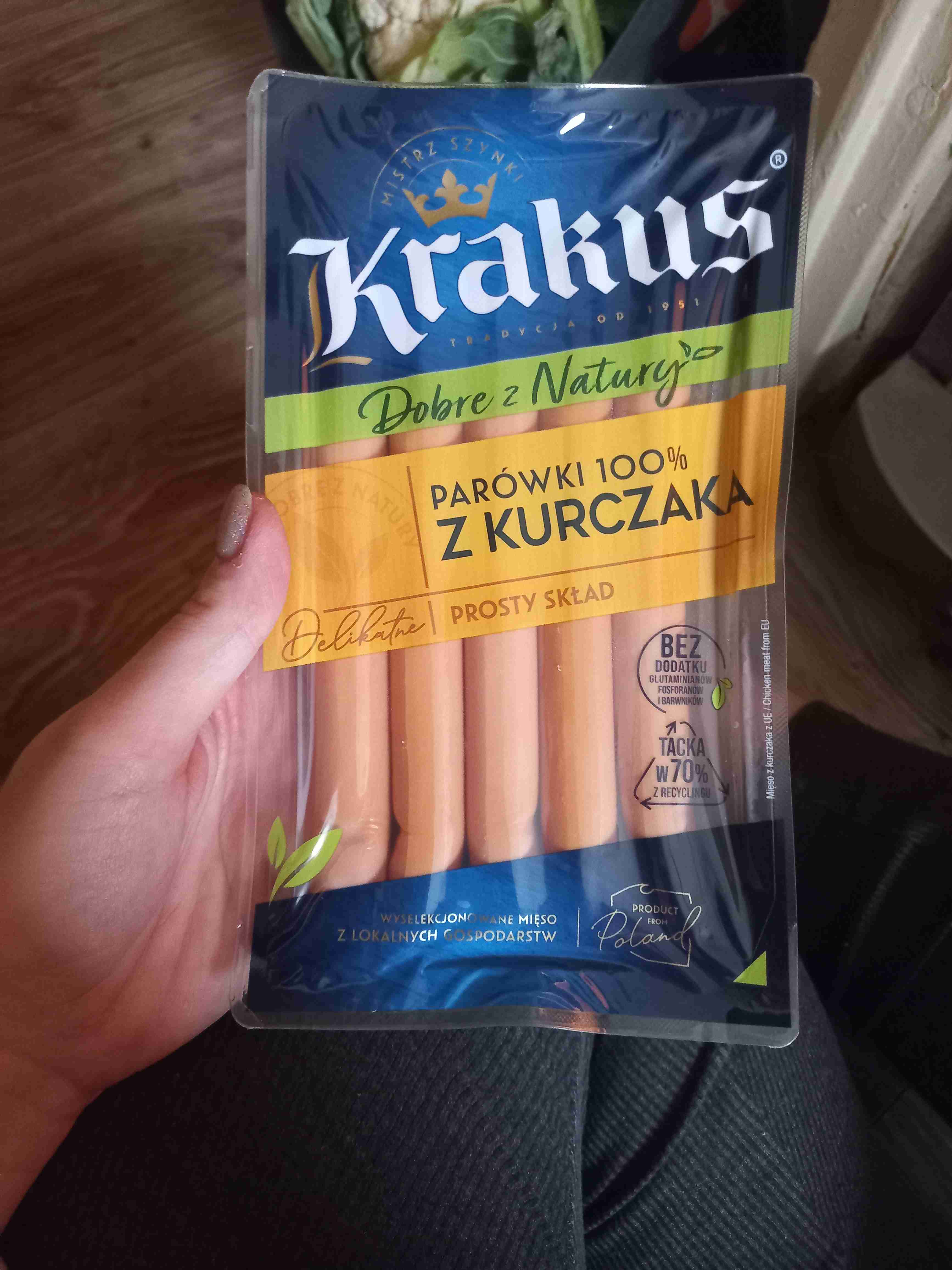 Parowki 100% z kurczaka