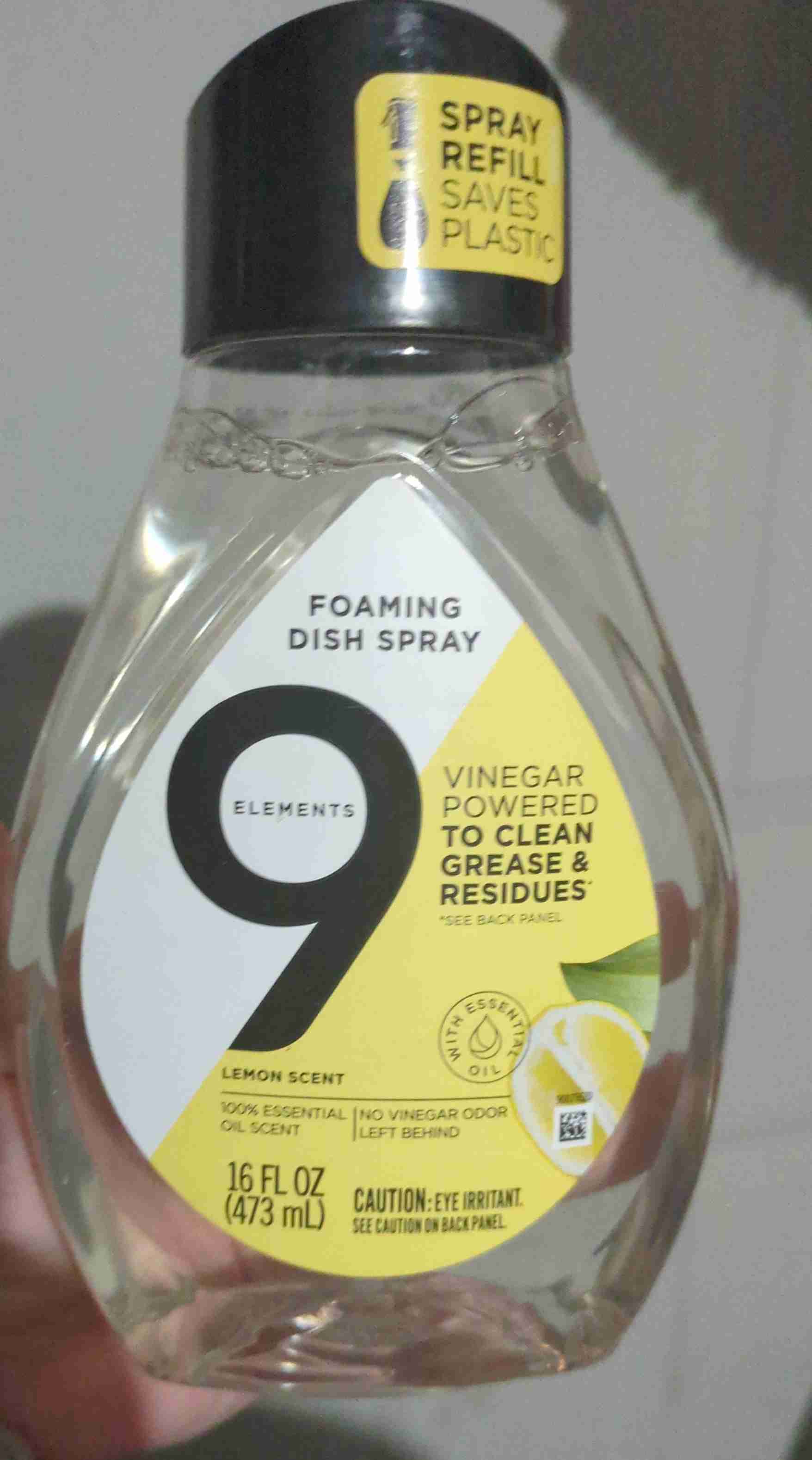 9 Elements Foaming Dish Spray 