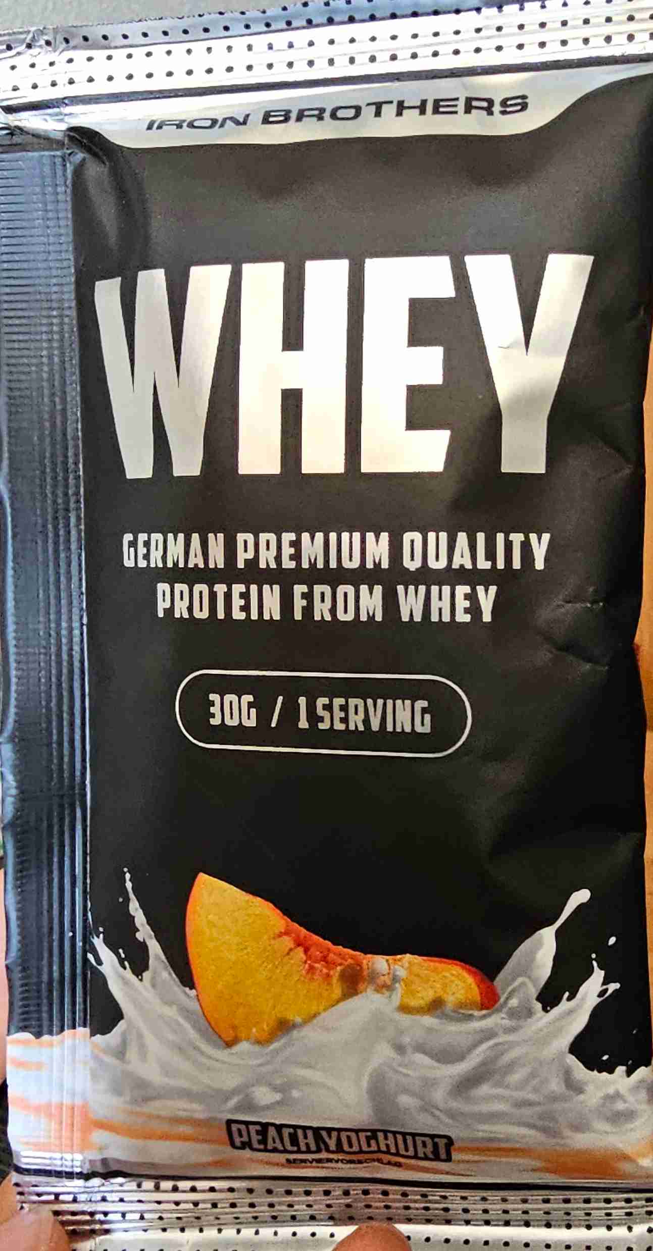 Whey Peach Yoghurt