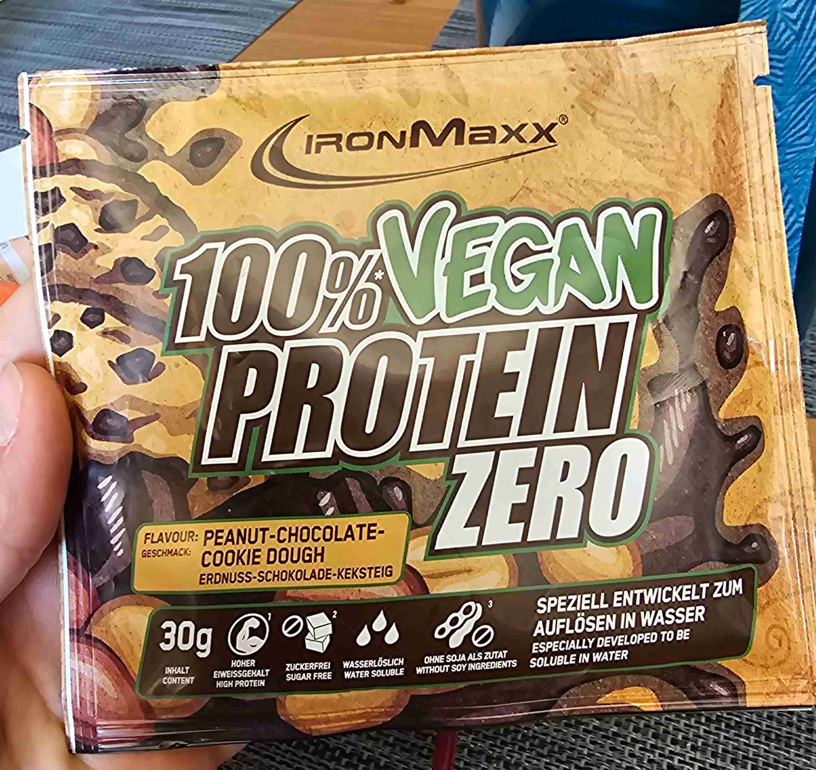 100% Vegan Protein Zero Peanut-Chocolate-Cookie Dough