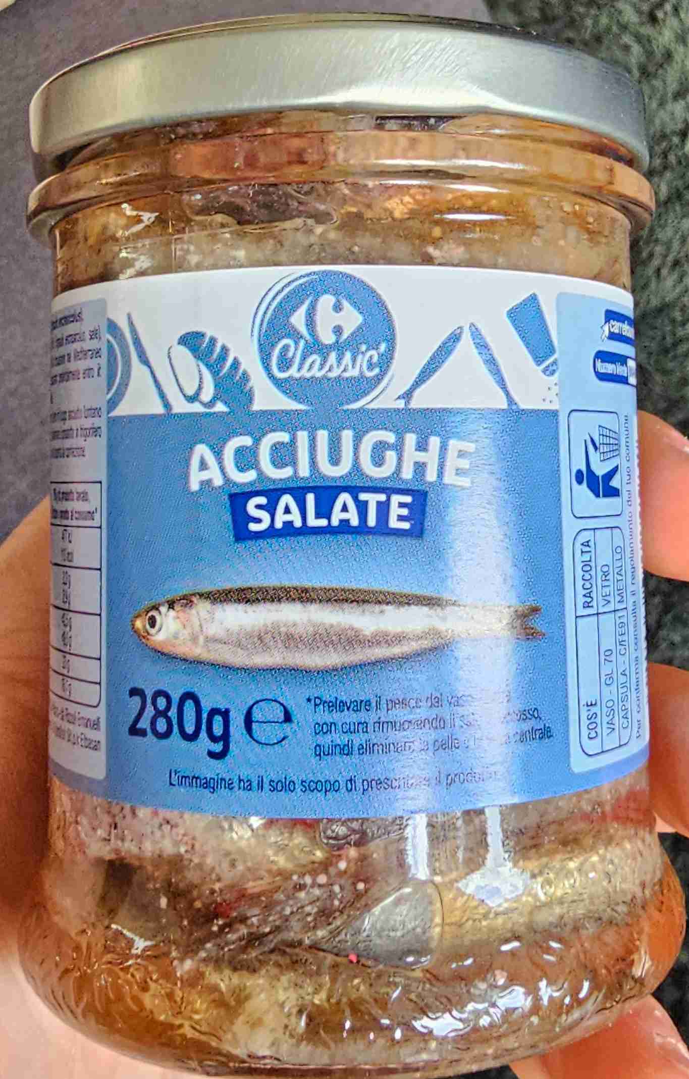 Acciughe Salate