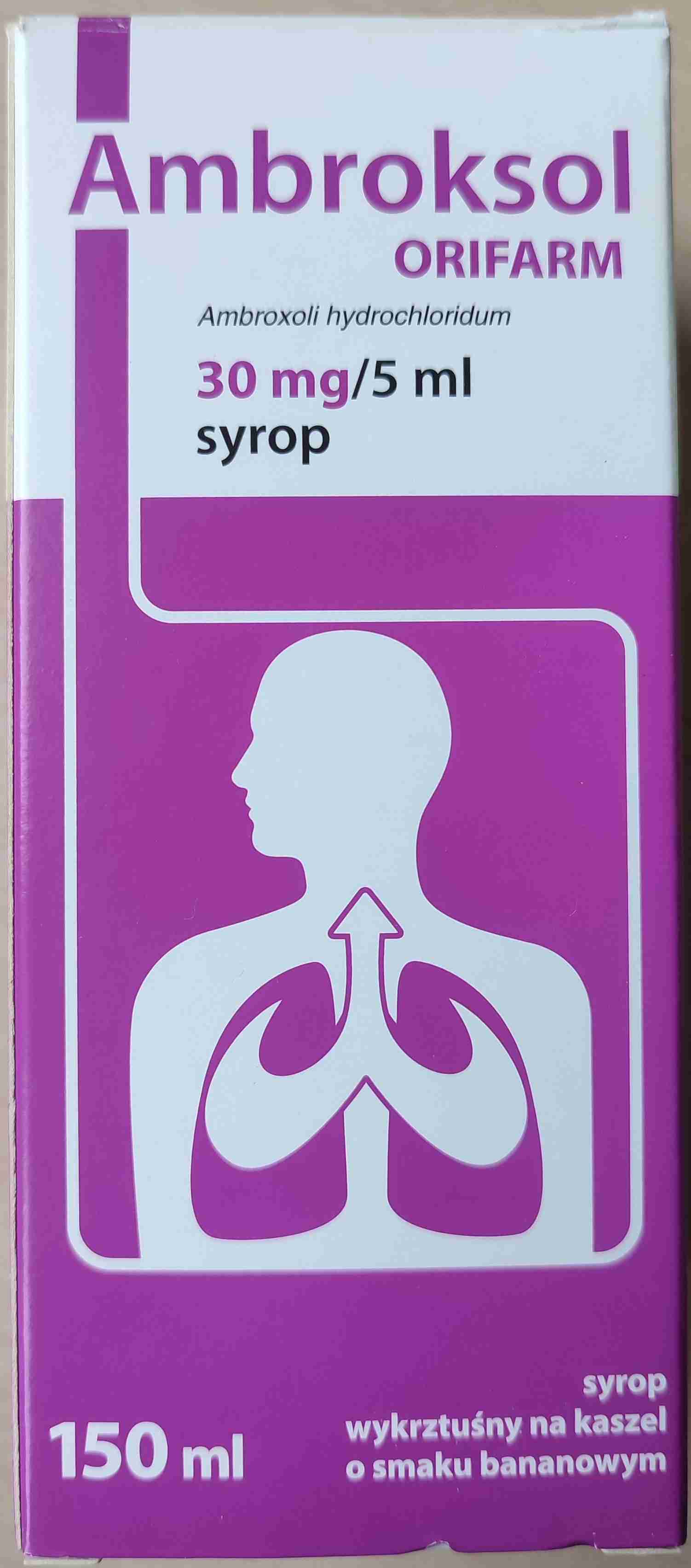 Ambroksol 30mg/5ml syrop