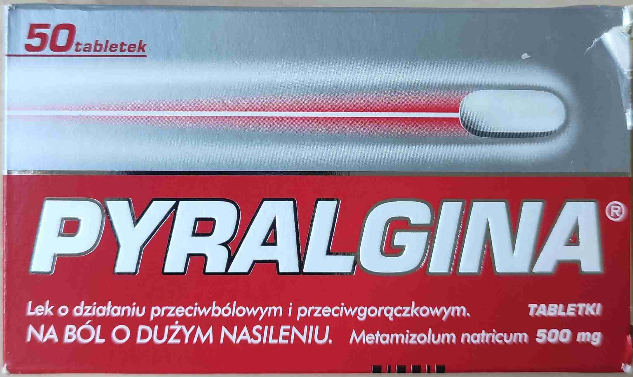 PYRALGINA 500mg
