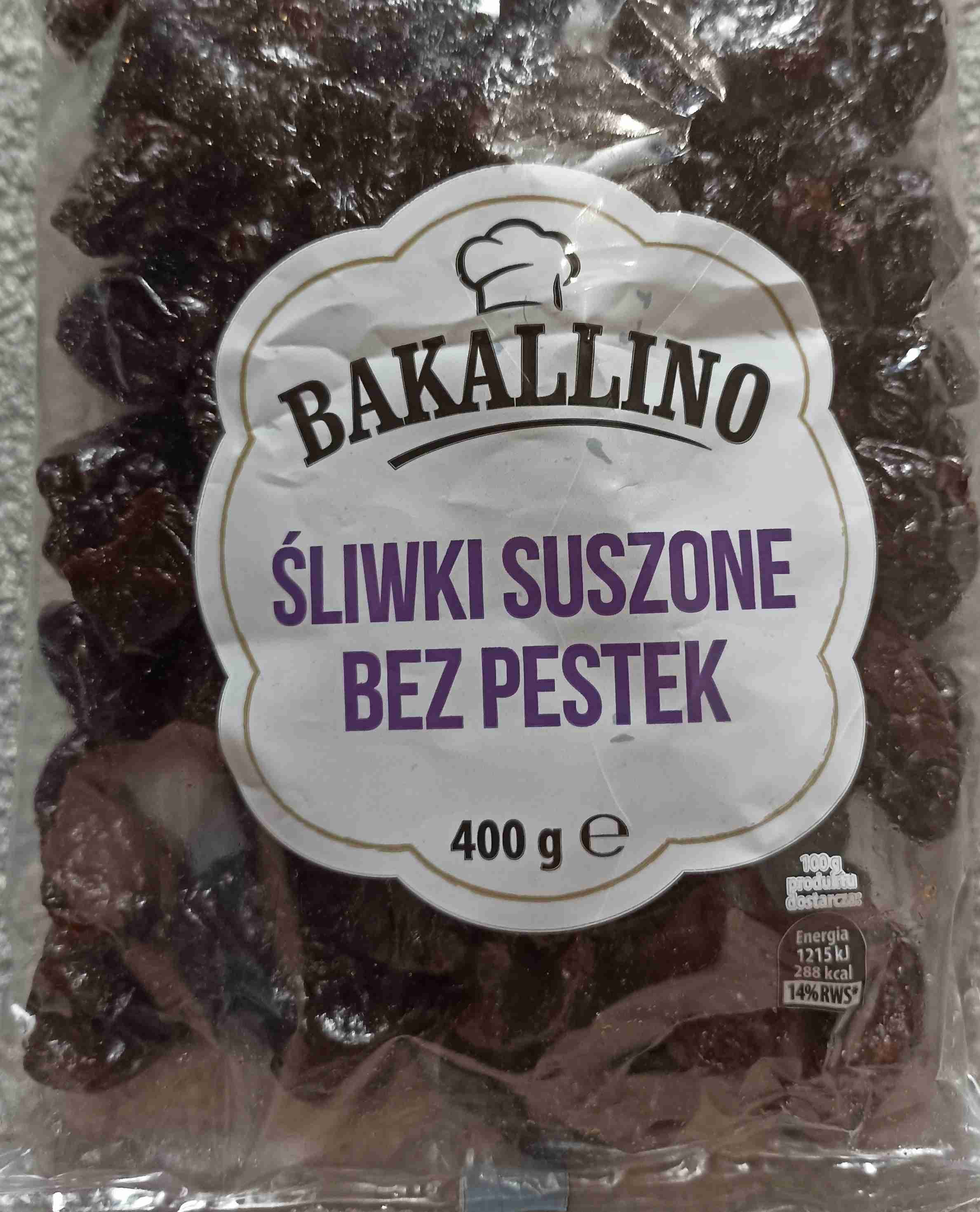 Śliwki suszone bez pestek