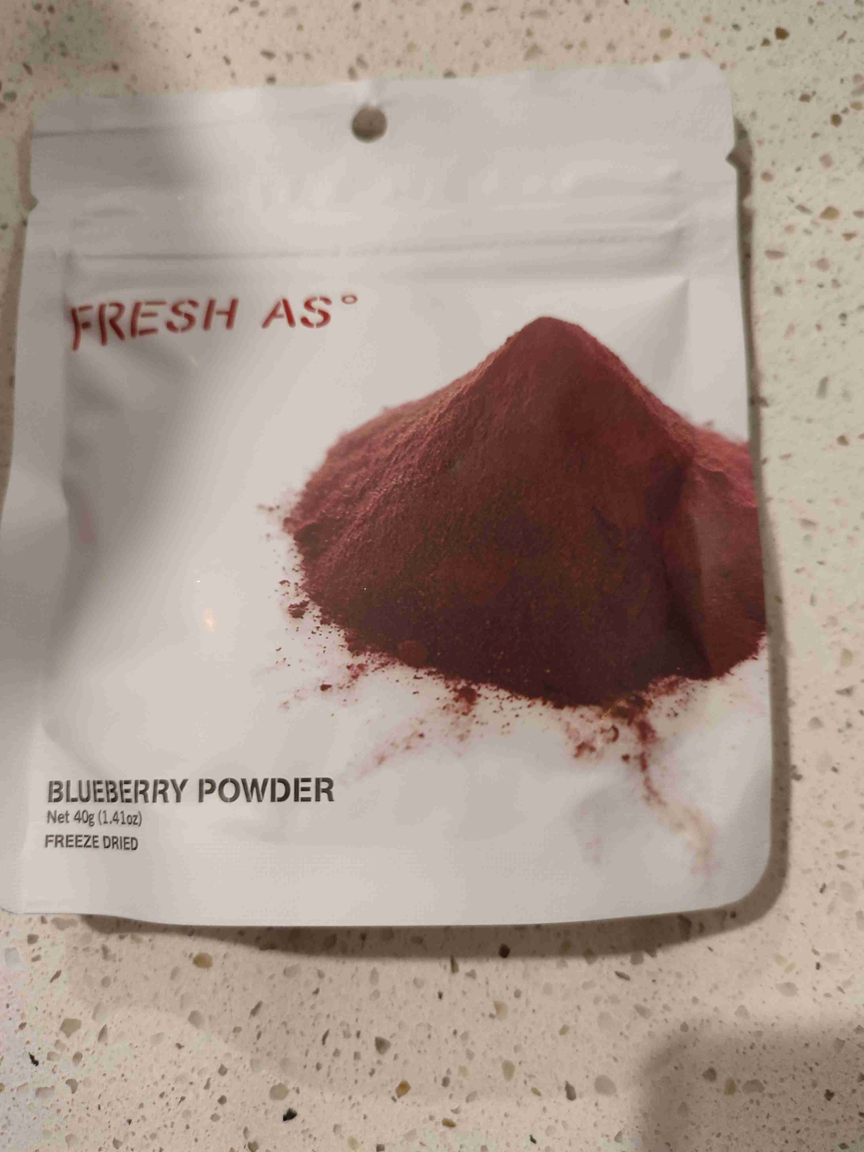 Blueberry powder
