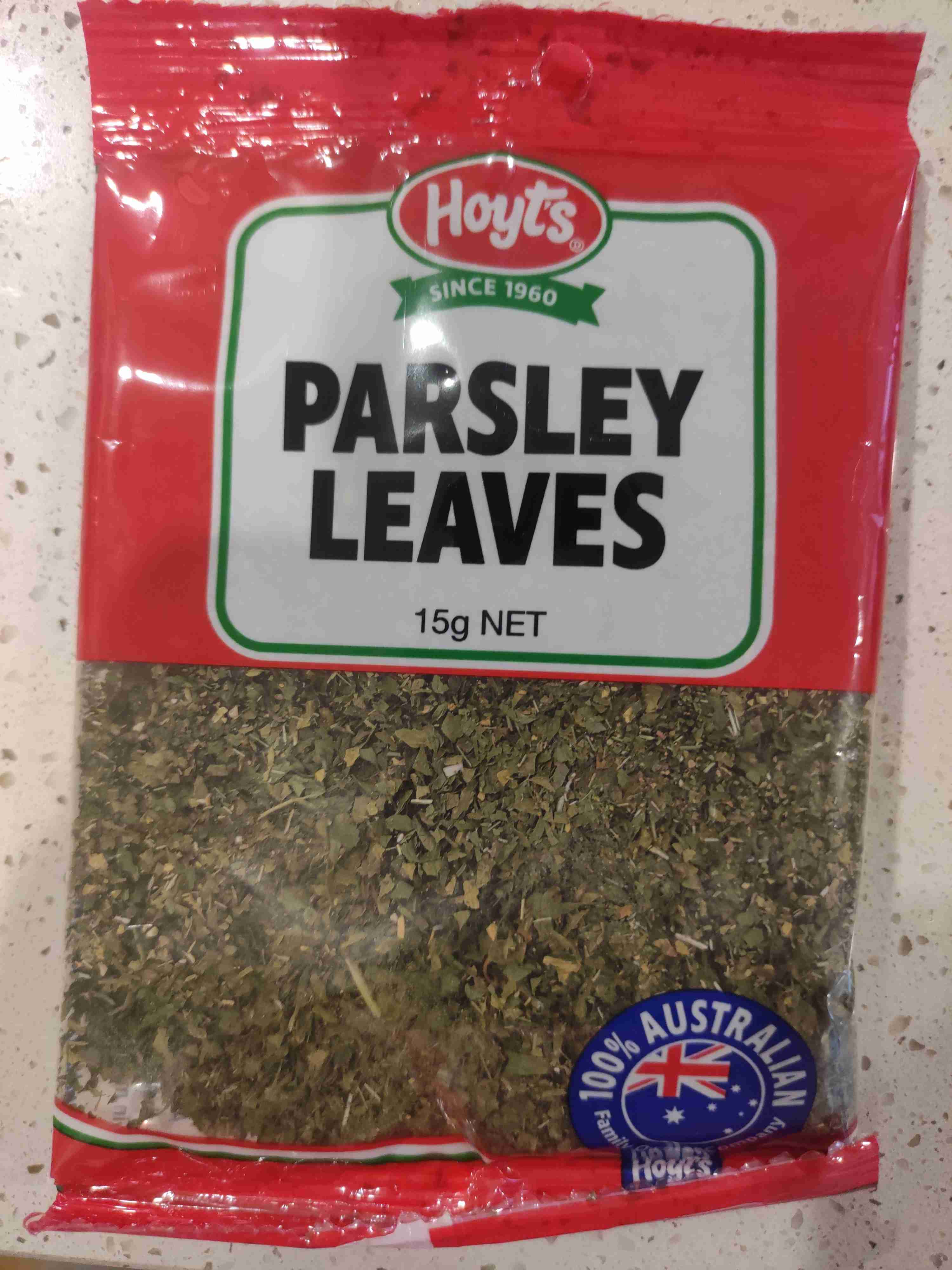 Parsley leaves